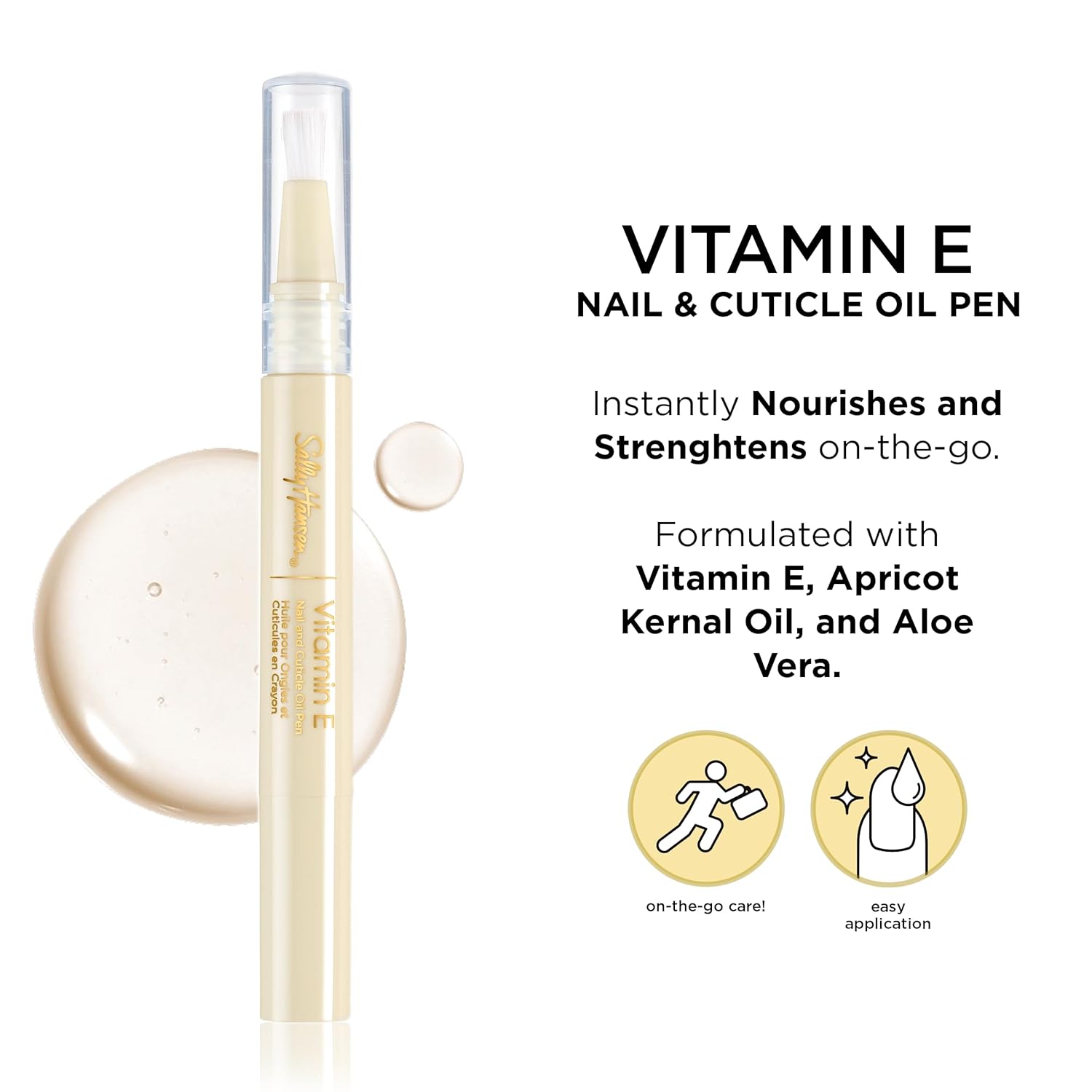 Sally Hansen Vitamin E Nail & Cuticle Treatment Pen | Hydrates and Con
