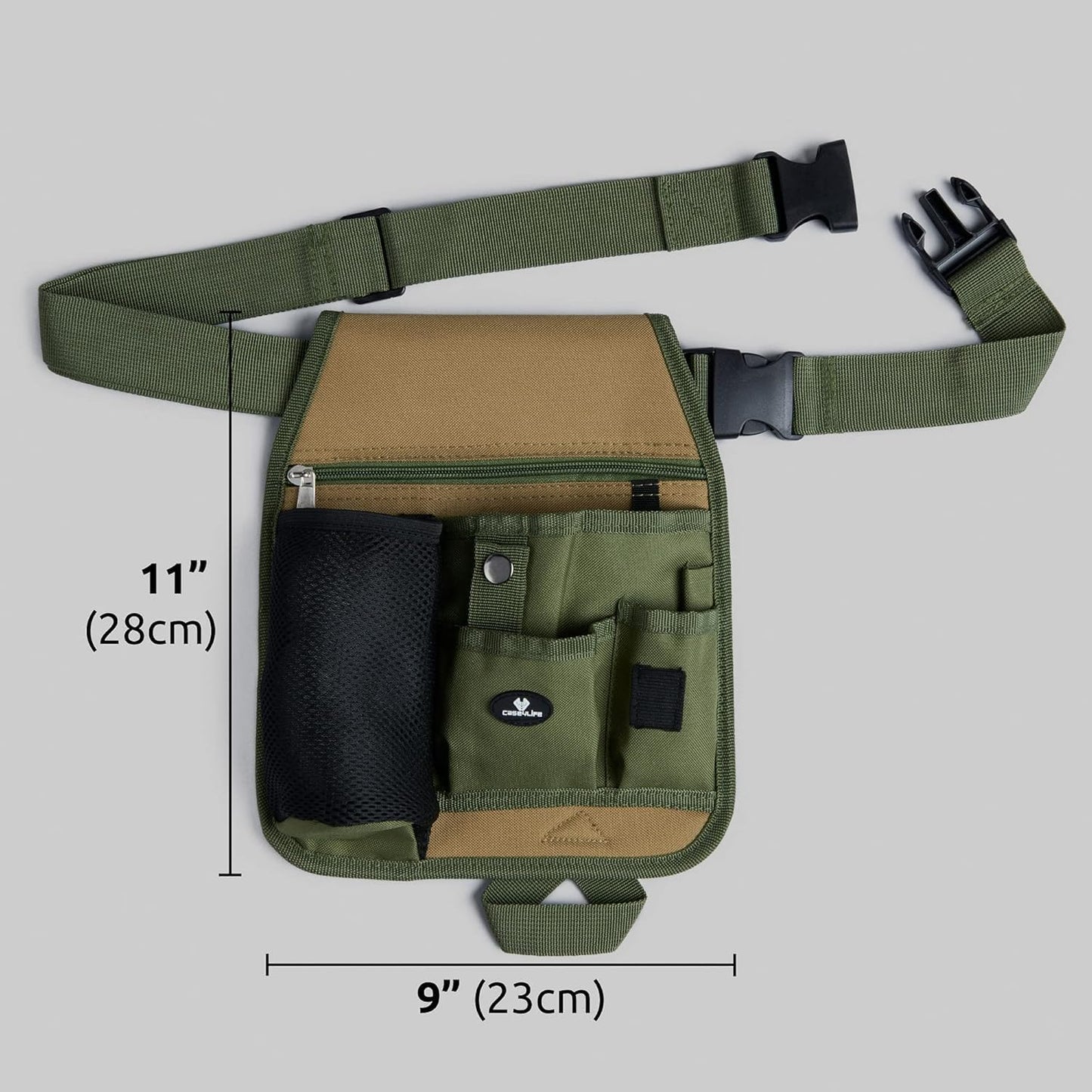Handy Organizer Garden Tool Pouch - Unisex Utility Belt Apron for Gard