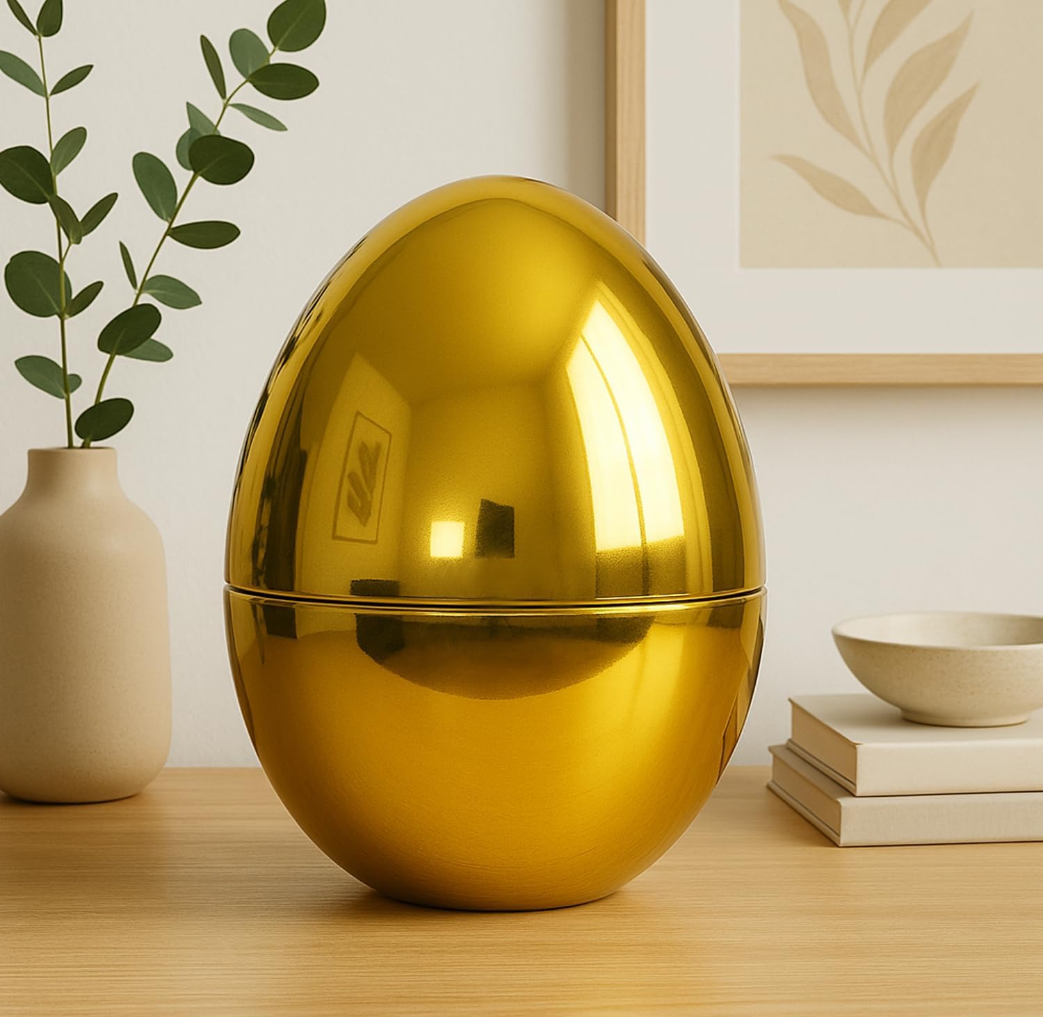 GiftExpress Jumbo Easter Egg - 10" Tall x 7" Wide Extra Large Empty Pl