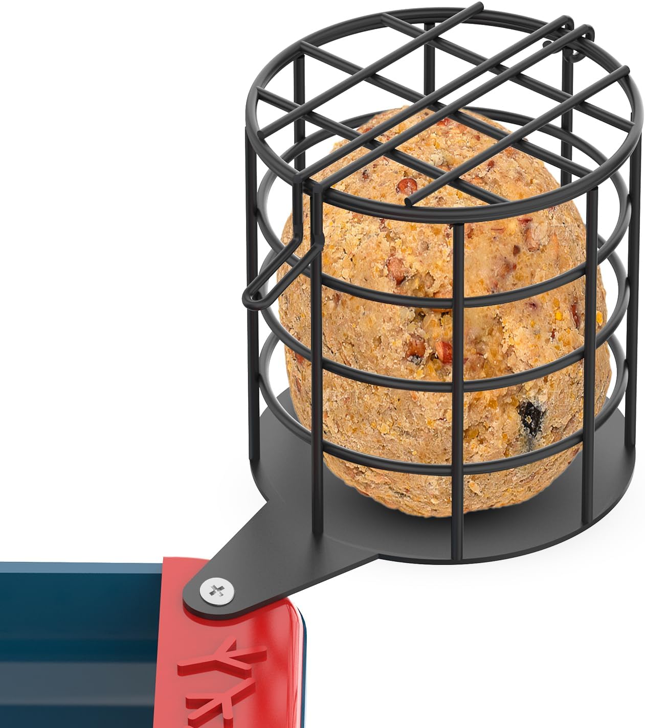Metal Suet Ball Holder Designed for Bird Buddy Smart Bird Feeder with 