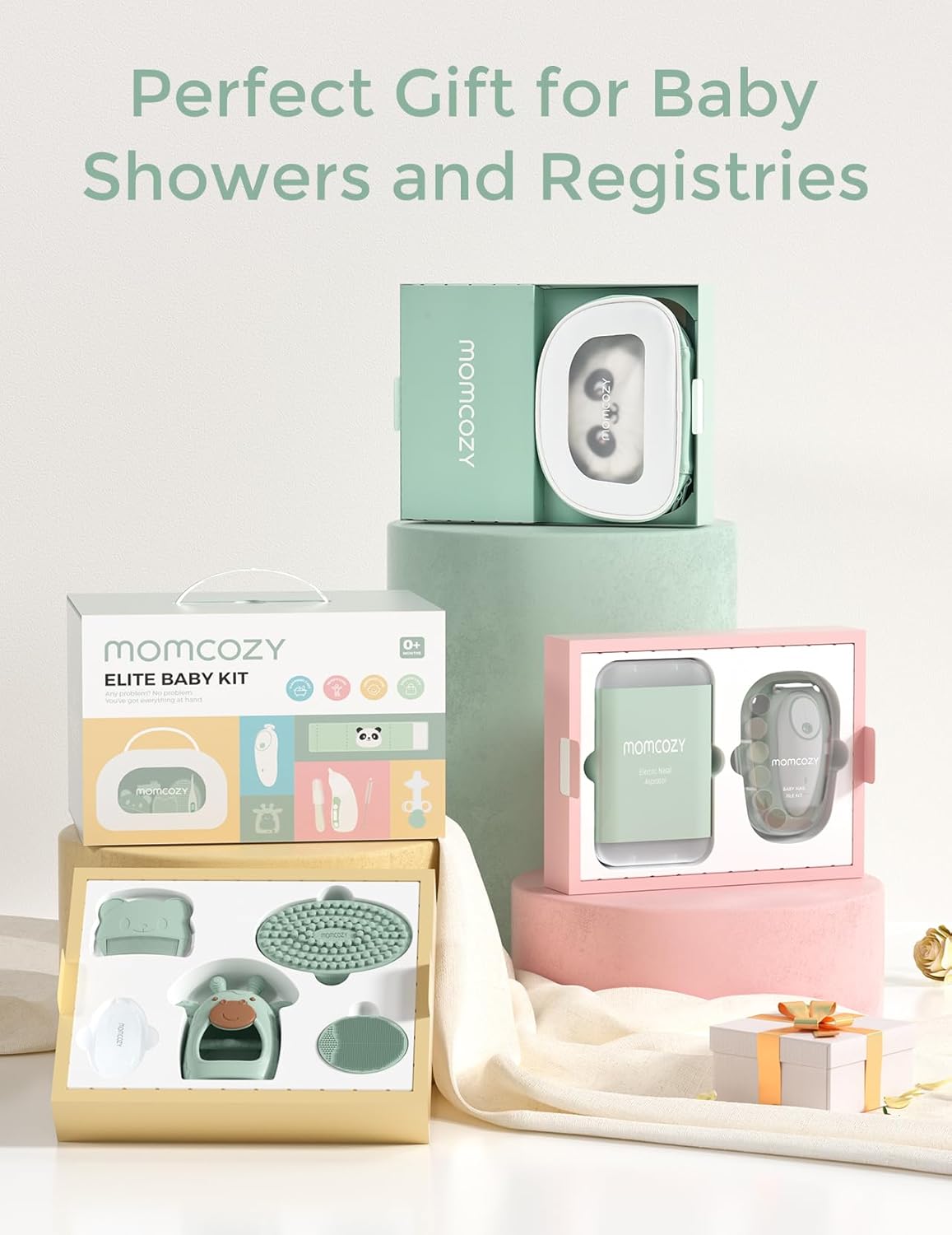 Momcozy Elite Baby Kit, Superior Baby Shower & Registry Essential Kit 