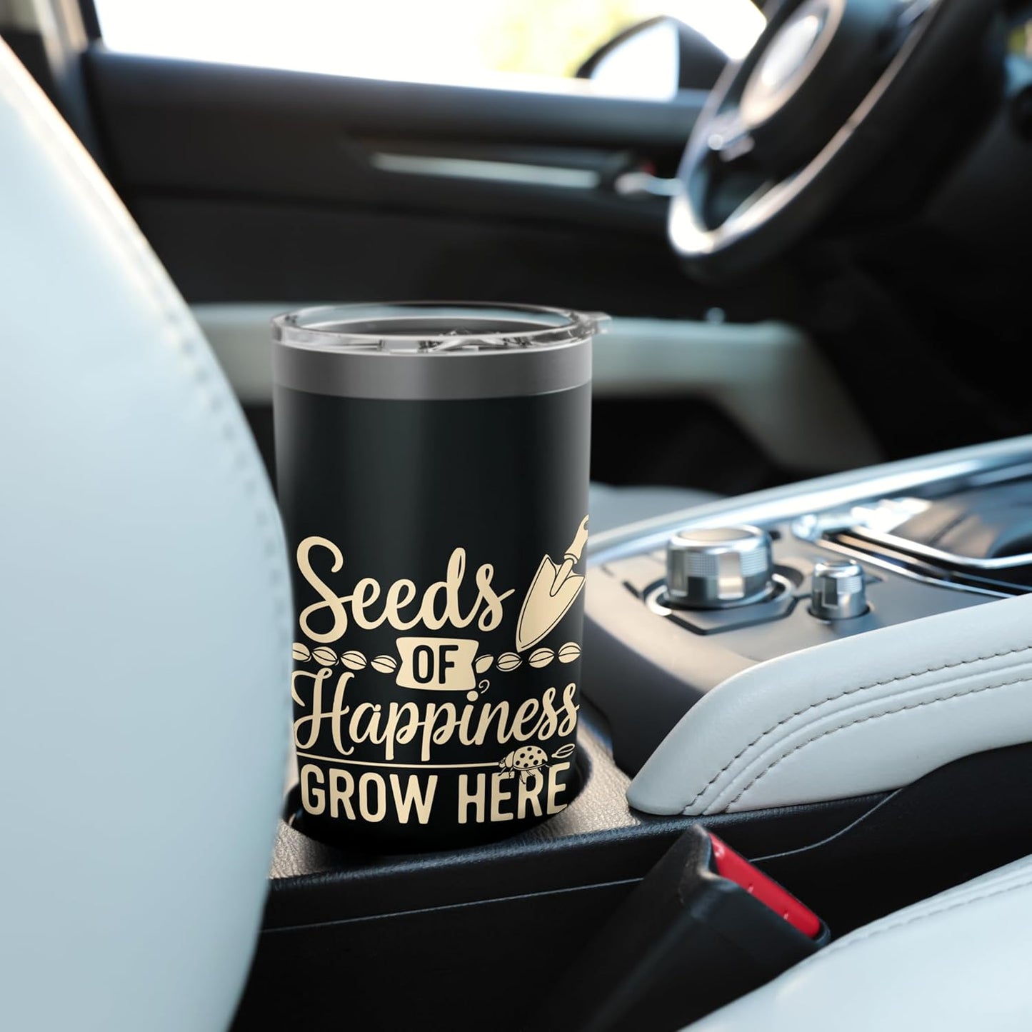 Funny Gardening Plants Seeds Lover Gardener a Garden of Life Stainless Steel Insulated Tumbler