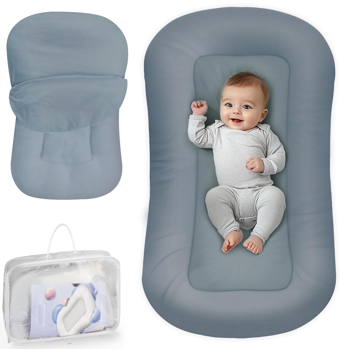 Infant Support Cushion - Baby Support Cushion for Newborn, 0-24 Months