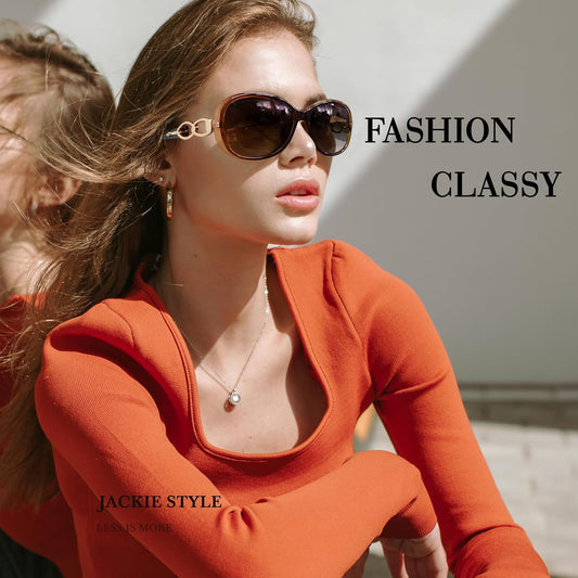 Sunier Sunglasses Womens Polarized Trendy Oversized Sun Glasses Fashio
