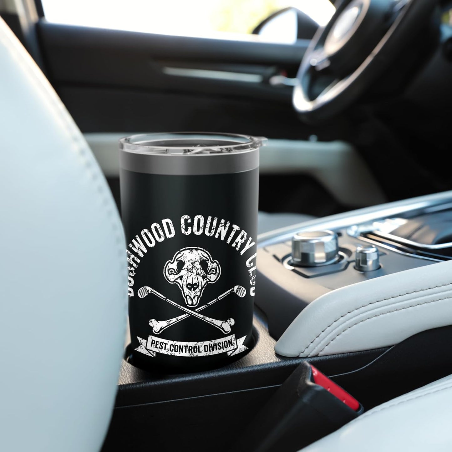 Bushwood Country Club Pest Control Division Aged Funny Stainless Steel Insulated Tumbler