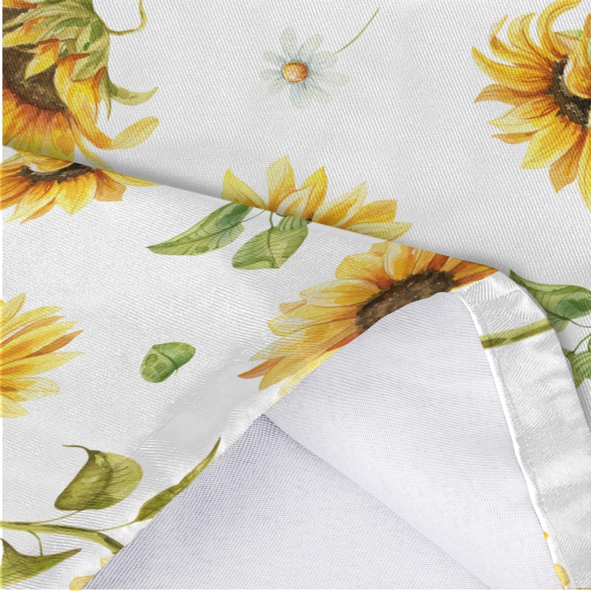 1 Pcs Sunflower Garden Charm Plastic Bag Holder, Waterproof Reusable W