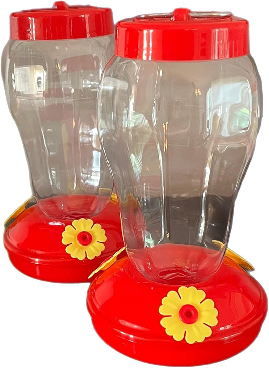 2 Pack Outdoor Hummingbird Feeders