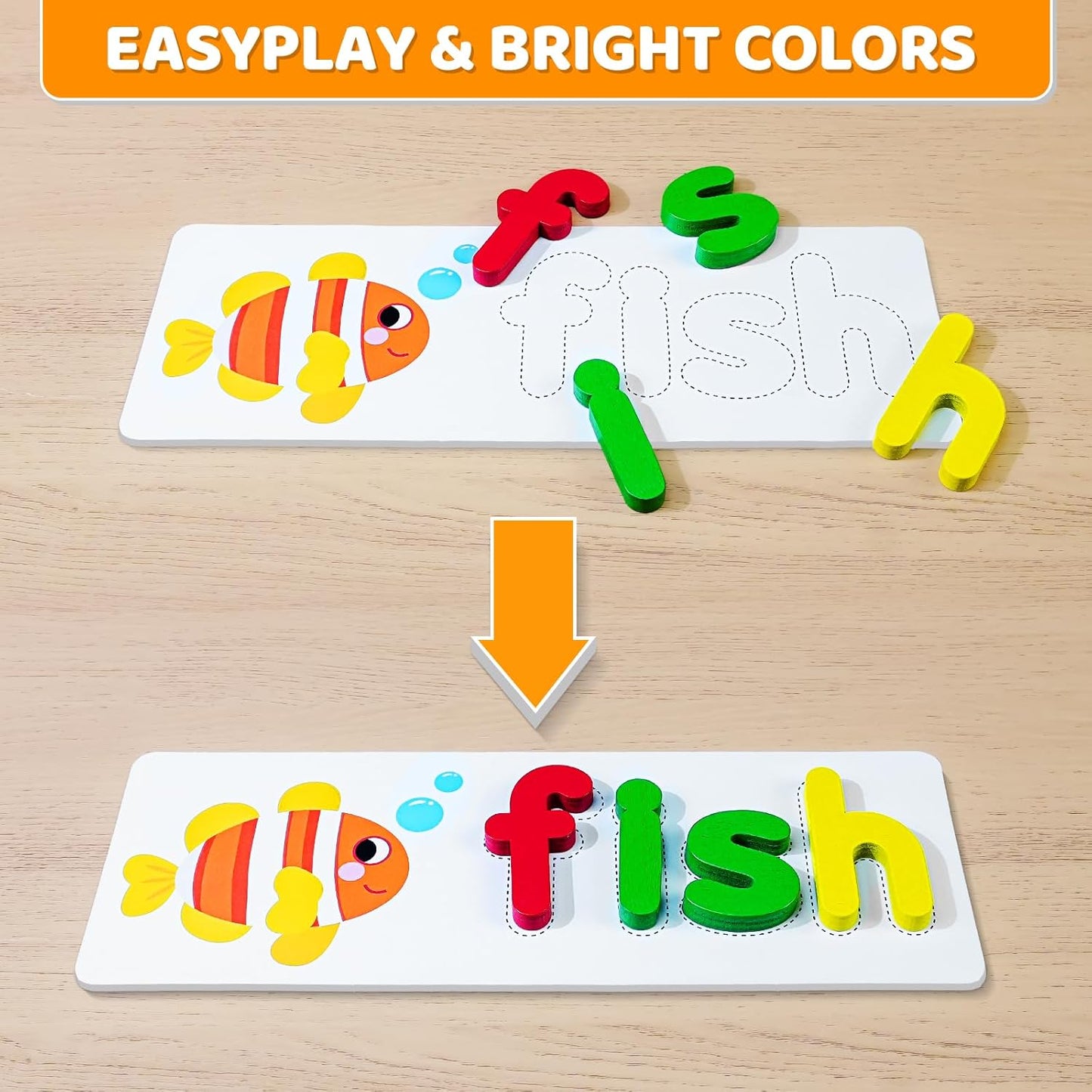 BEESTECH Alphabet ABC Learning Educational Toys for 3 4 5 Years Old Bo