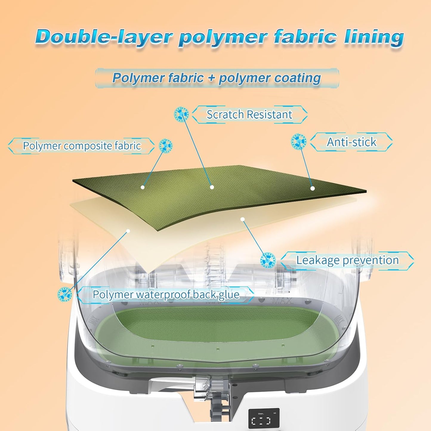 Automatic Cat Litter Box Self Cleaning - APP Control and Weight Monito
