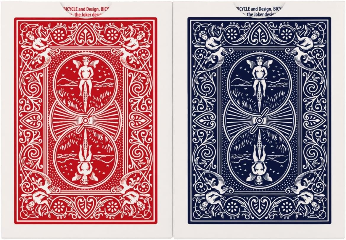 Bicycle Rider Back Playing Cards, Standard Poker Size Deck of Cards, R