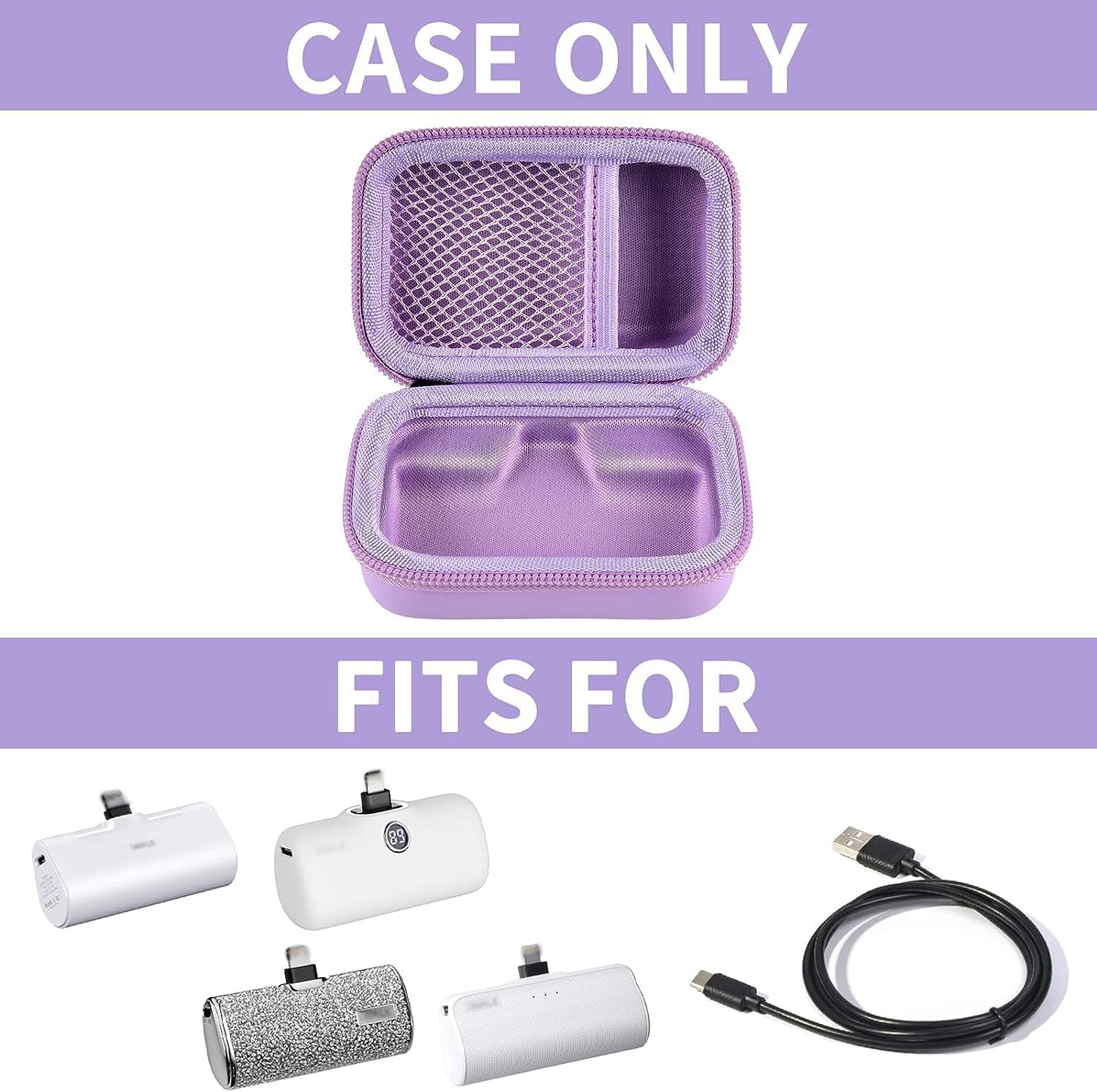 Portable Charger Power Bank Case for Swyop/for Feob/for Charmast/for J