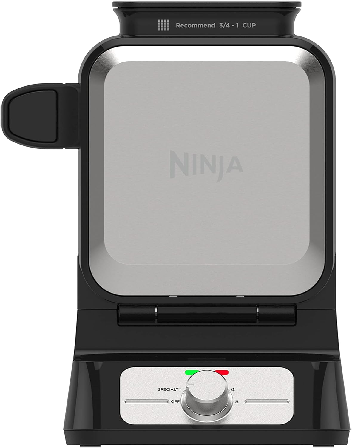 Ninja Belgian Waffle Maker Pro | Vertical Design | 5 Shade Settings wi