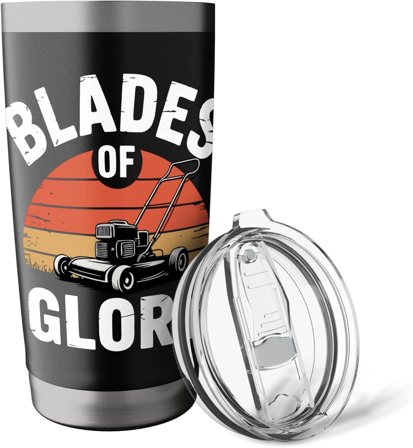 Lawn Care Mowing Funny Lawn Mover Stainless Steel Insulated Tumbler
