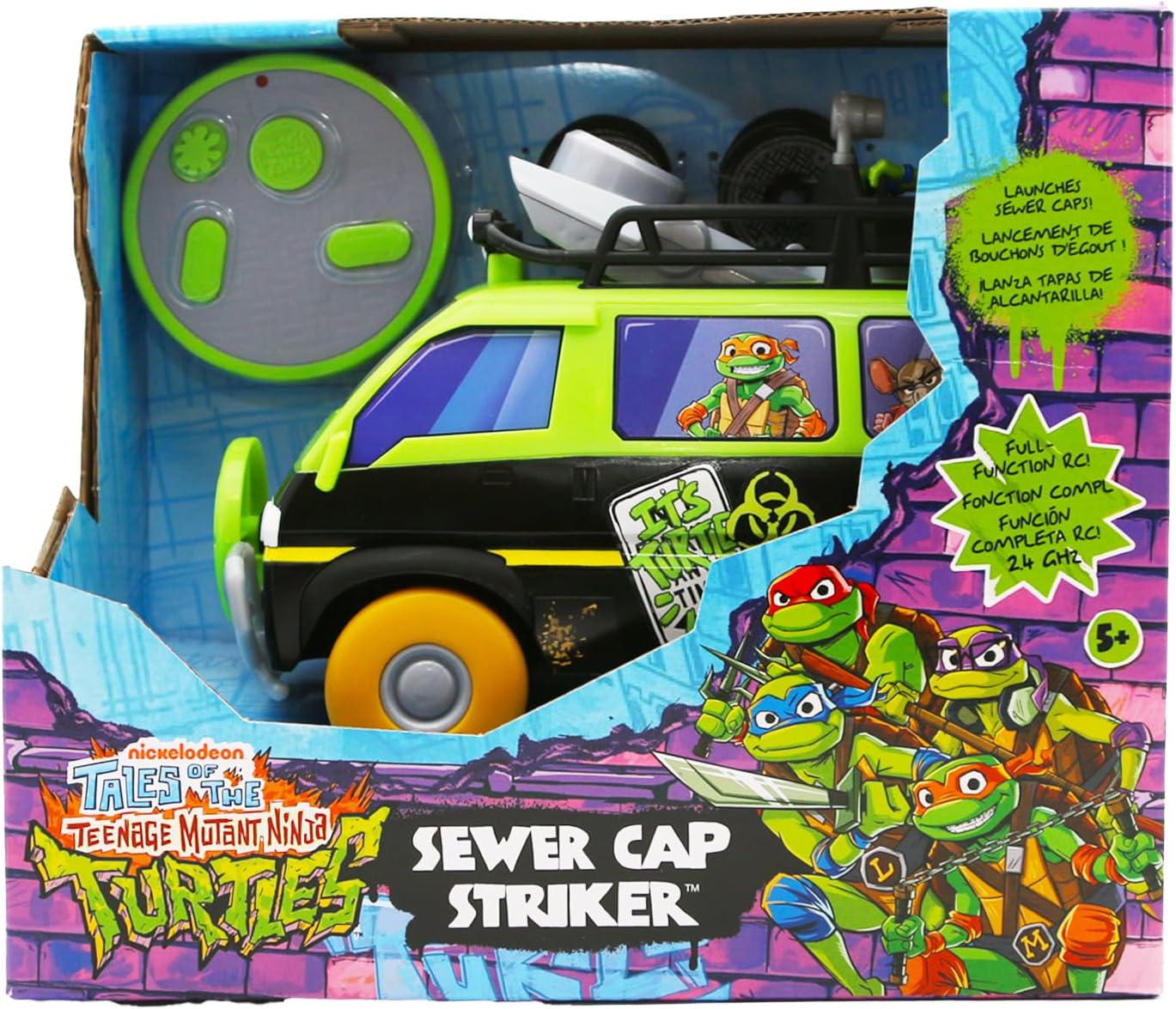 Teenage Mutant Ninja Turtles: Tales of The TMNT – Sewer Cap Striker RC
