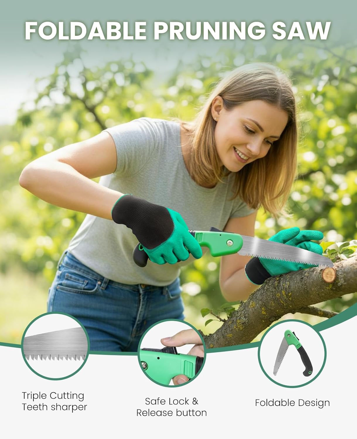 Gardening Tools - 10 Piece Heavy Duty Gardening Hand Tools Stainless S