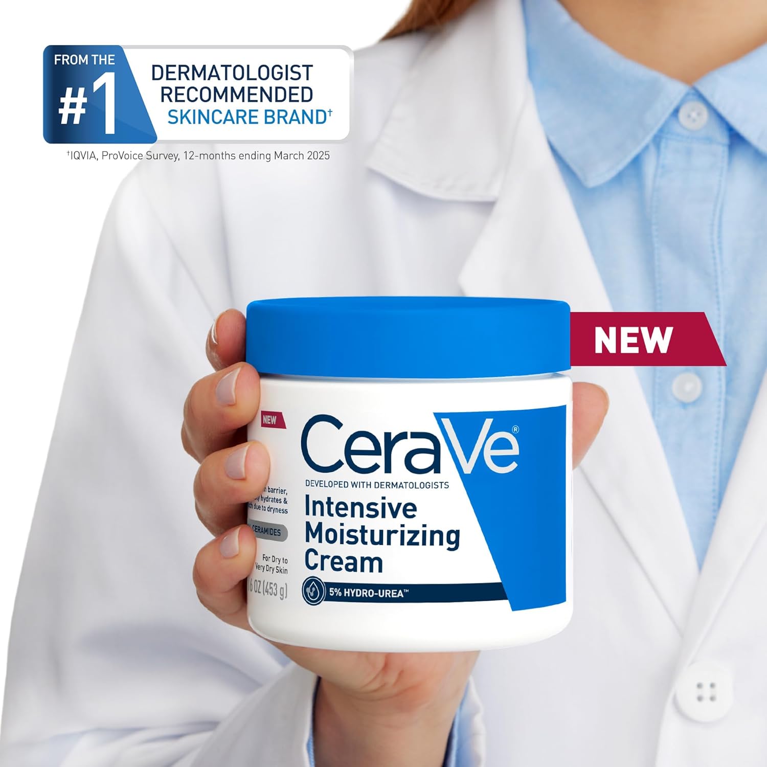 CeraVe Intensive Moisturizing Cream, Body Moisturizer With Shea Butter