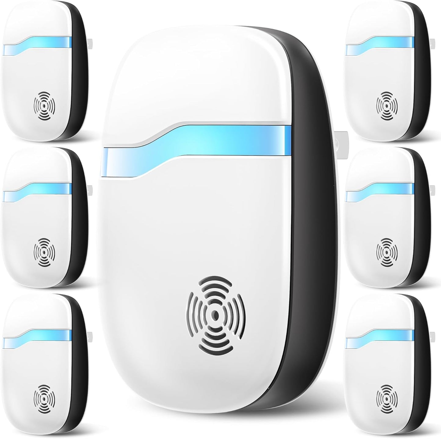 (2026 Upgraded) Ultrasonic Insect & Pest Indoor Repeller - Stronger Dr
