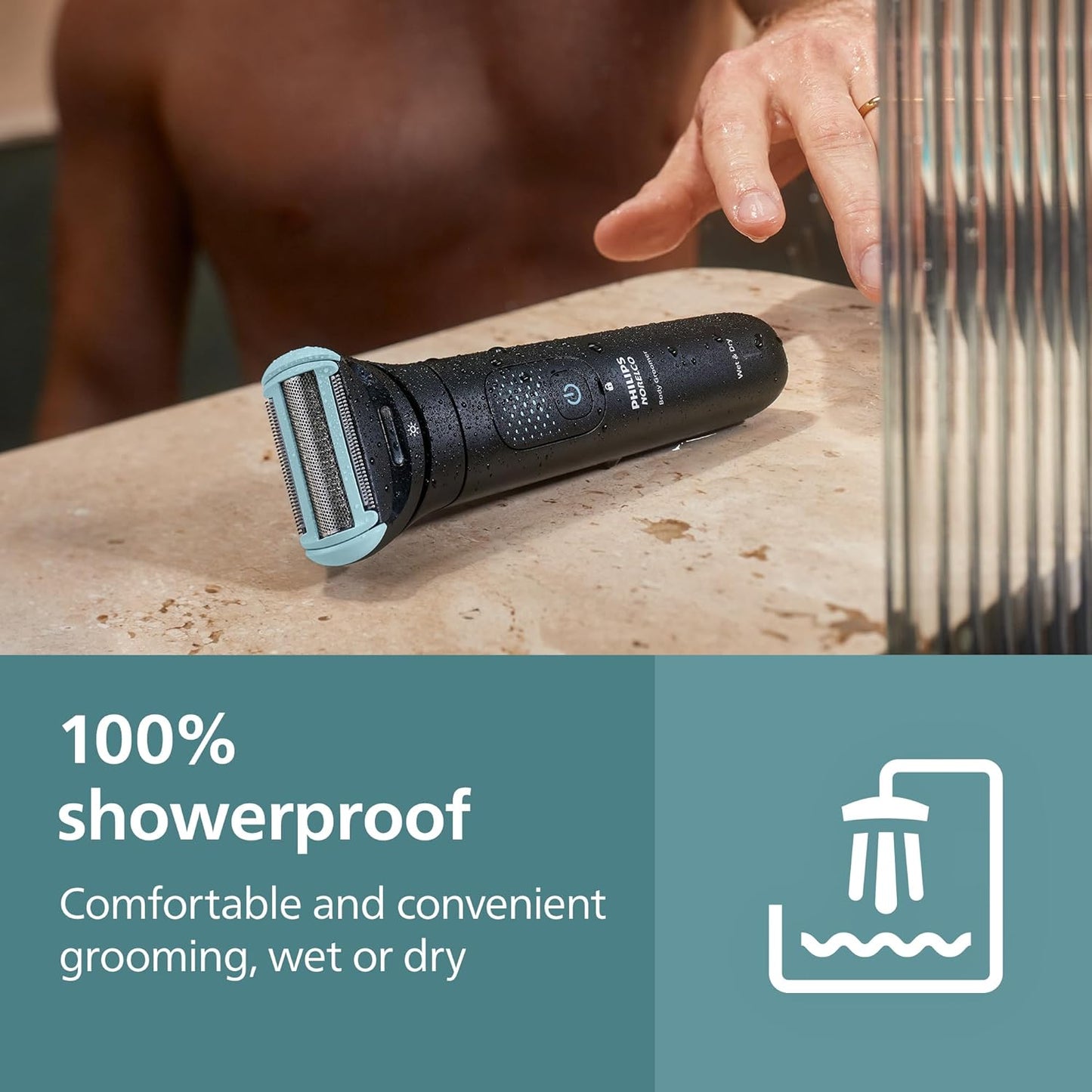 Philips Norelco Body Groomer 7000 Series, Men's Whole Body Groomer, Co
