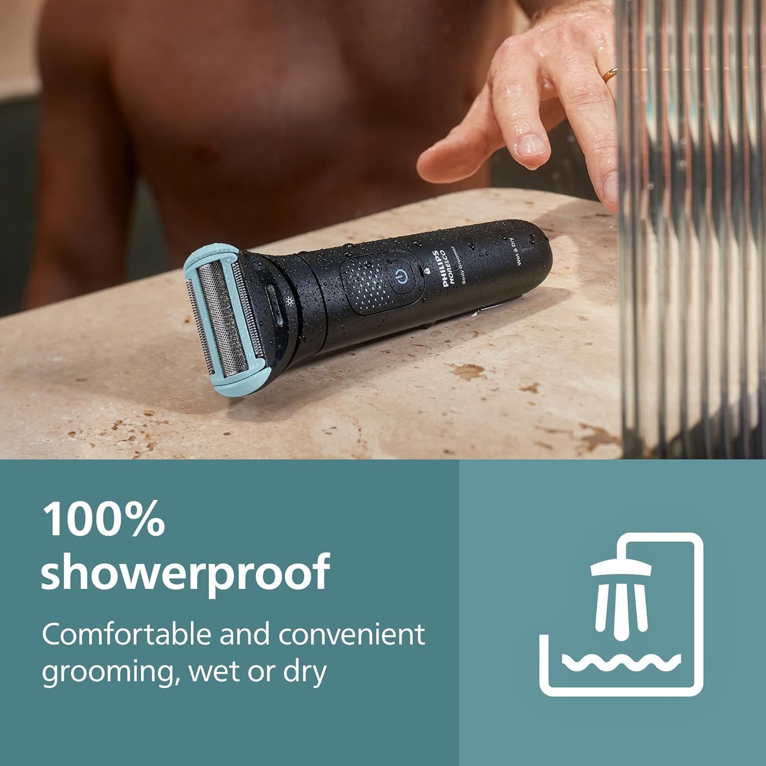 Philips Norelco Body Groomer 7000 Series, Waterproof Men's Full Body G