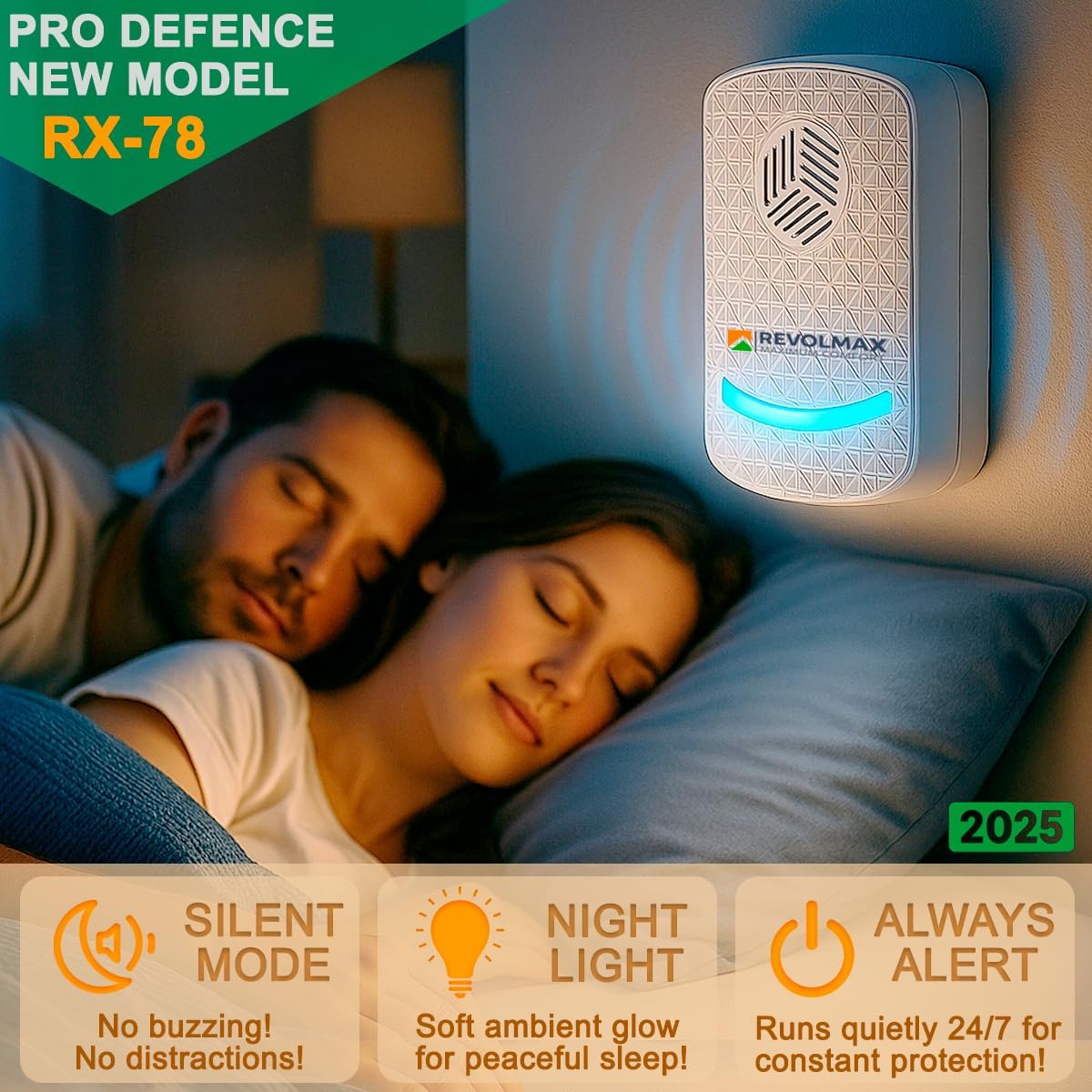 RX-78, Ultrasonic Pest Control Repeller - Electronic & Ultrasound, Ind