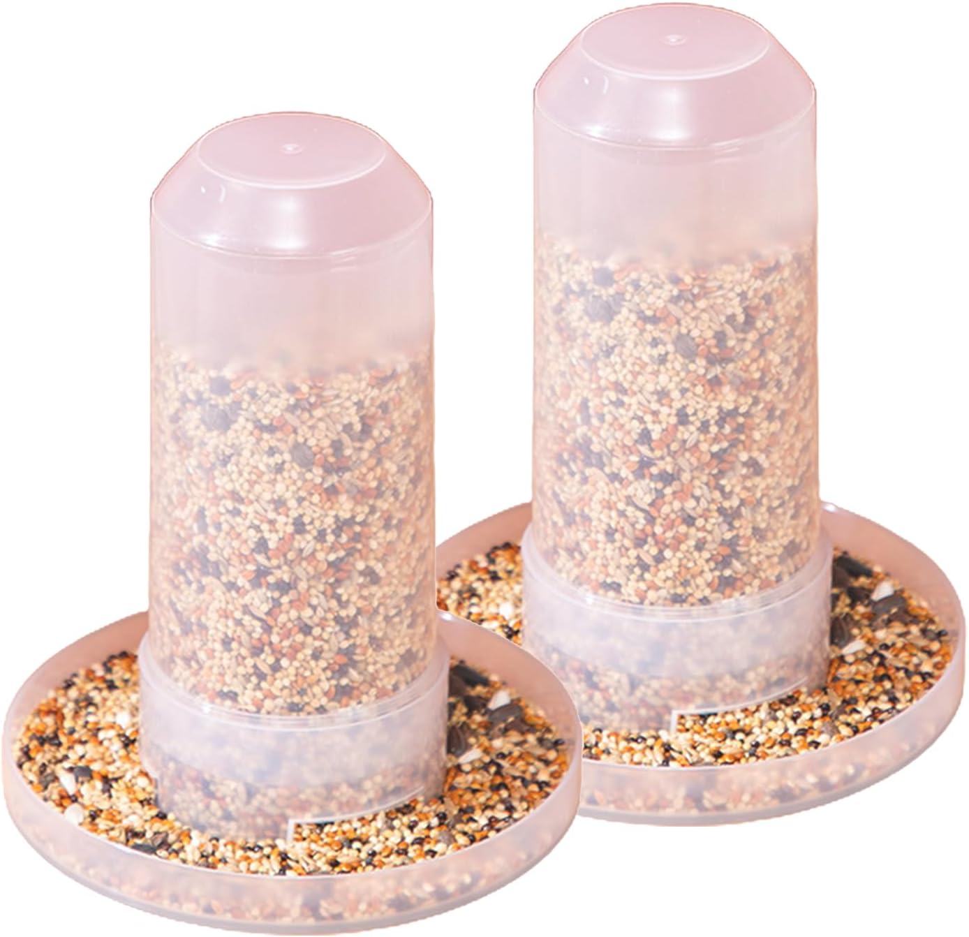 2pcs Chicken Bird Drinker Feeder Bucket Poultry Chicken Drinking Plate Feeding Cup Farm Animals Poultry Farm Tool Chicken Dispenser Automatic Chicken Dispenser Chicken Dispenser Outdoor