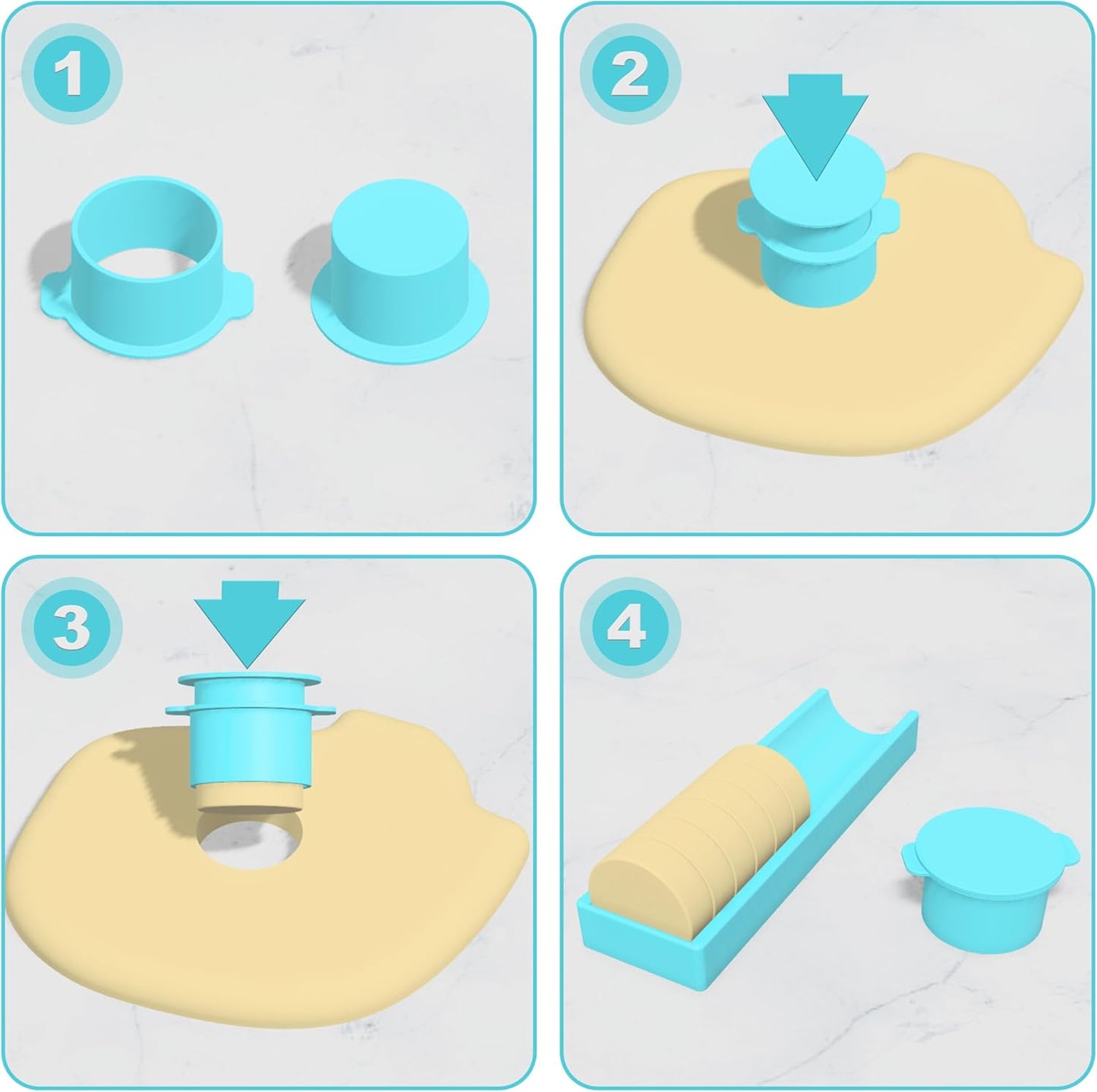 5 PCS Cake Pop Mold Set with 7.87-inch Tray, Heart Square Cloud Oval Round 3D Printed Cake Pop Cutter and Pusher, Baking Molds for Home Baking, Birthday Parties, Wedding Desserts