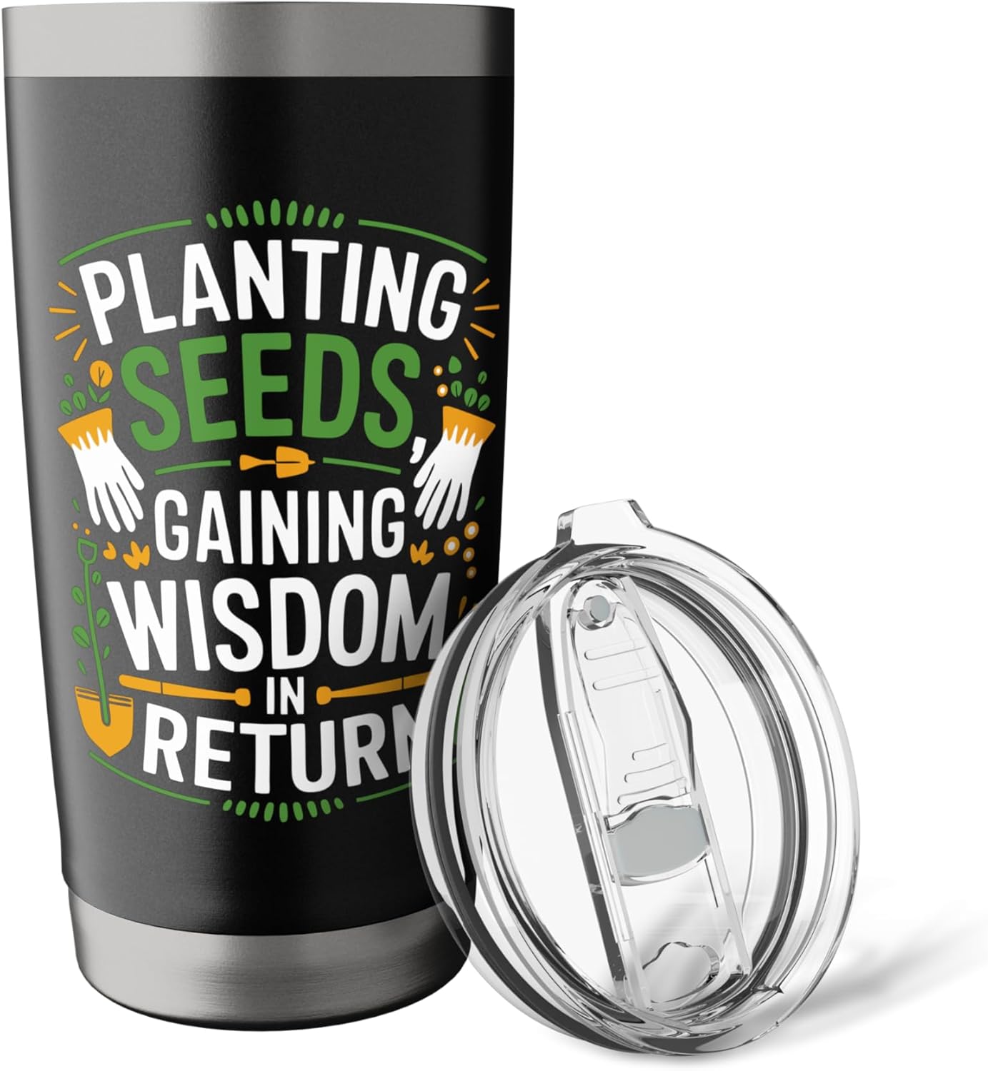 Garden Plant Lover Gardener Lover Gardening Planting Seeds Stainless Steel Insulated Tumbler