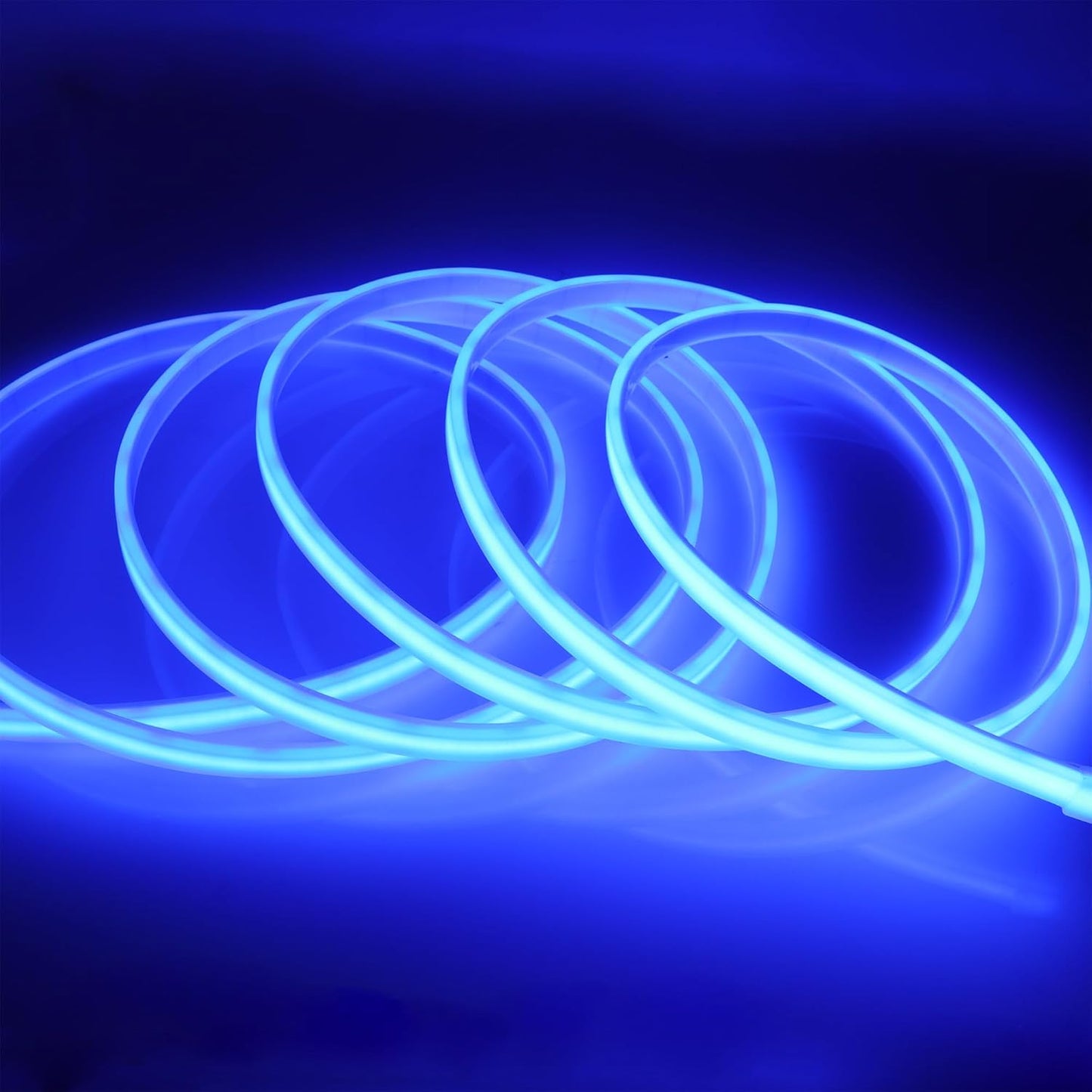COB LED Strip Lights Waterproof IP67 Blue DC12V 16.4ft/5m 480LEDs/m 8m
