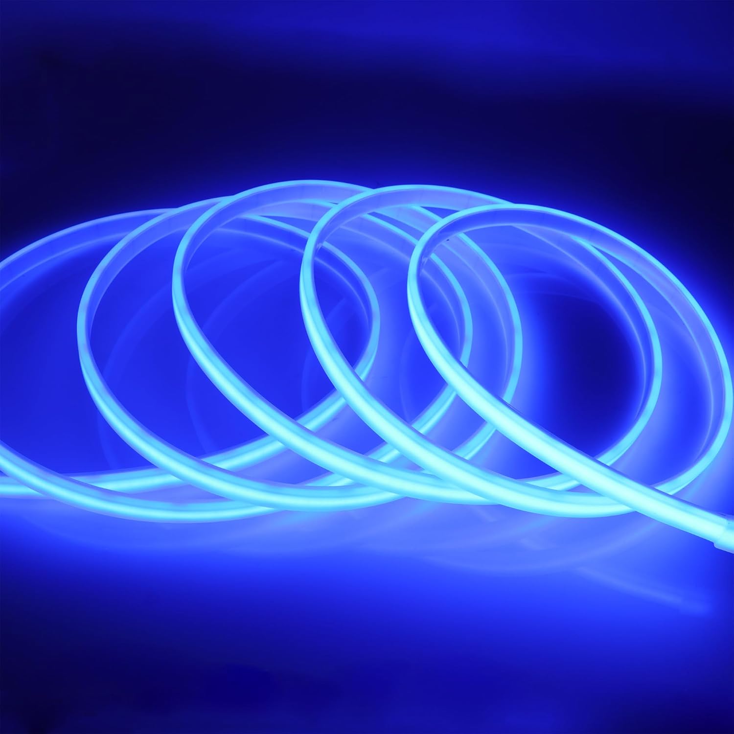 COB LED Strip Lights Waterproof IP67 Blue DC12V 16.4ft/5m 480LEDs/m 8m