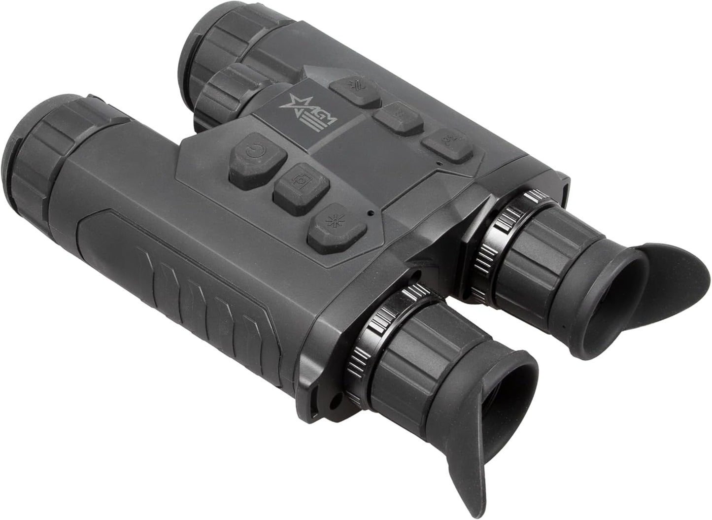 AGM Global Vision ObservIR LRF Dual-Spectrum Thermal & Digital Day/Night Vision Binoculars with Built-in Laser Range Finder, 4K Optical Channel, IR Illuminator, LRF, GPS, WiFi, 64GB Storage