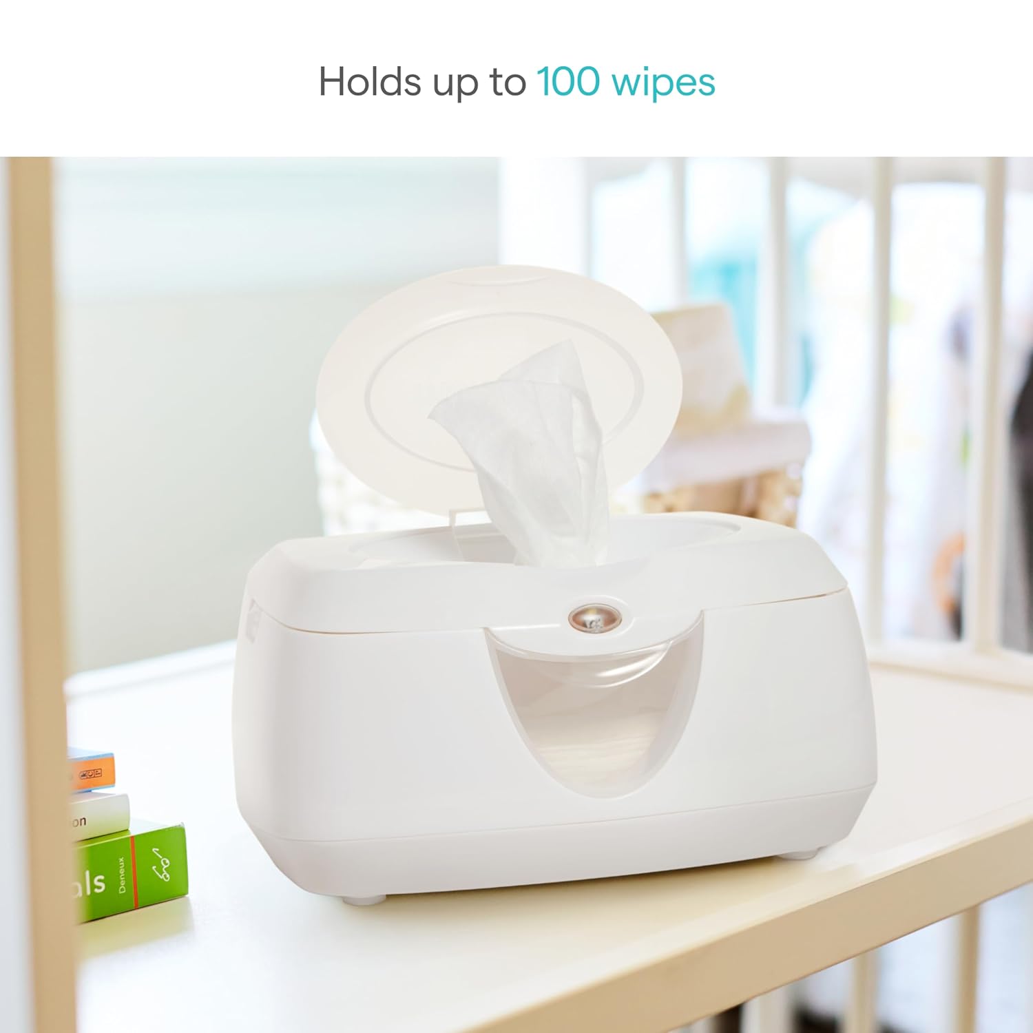 Munchkin Warm Glow Baby Wipe Warmer, White