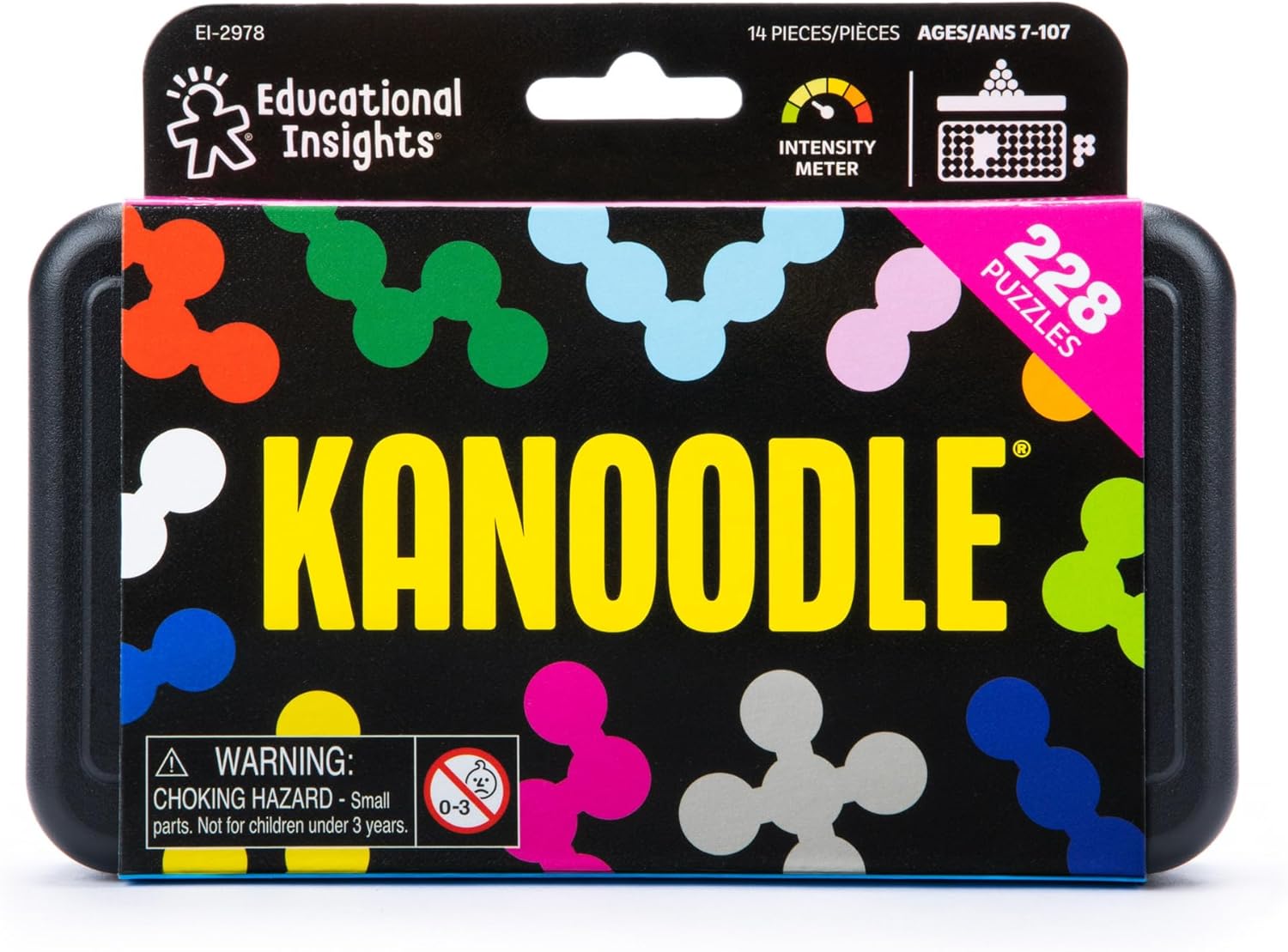 Educational Insights Kanoodle - 3D Brain Teaser Puzzles for Kids, Spat