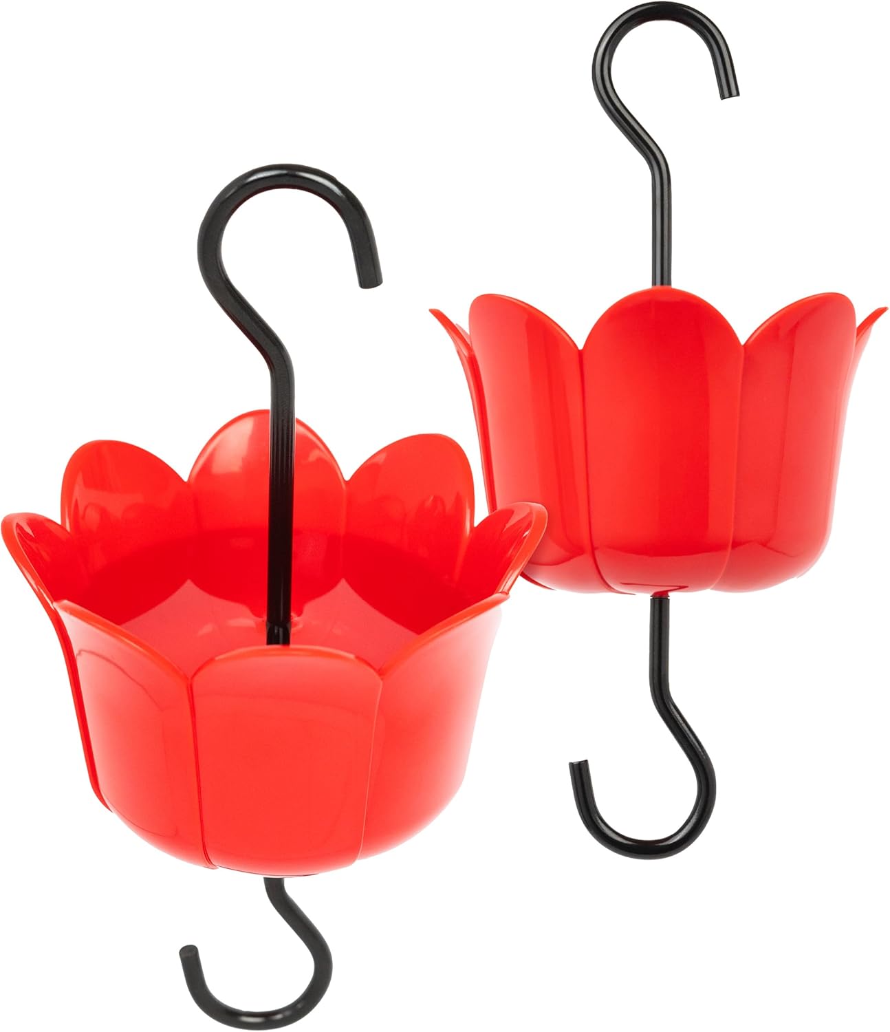 MEKKAPRO Ant Moat for Hummingbird Feeders - Heavy Duty Iron Ant Guard for Hummingbird Feeder, Ant Traps & Cups for Hummingbird Feeders, Easy to Install Hummingbird Ant Guard (6oz)