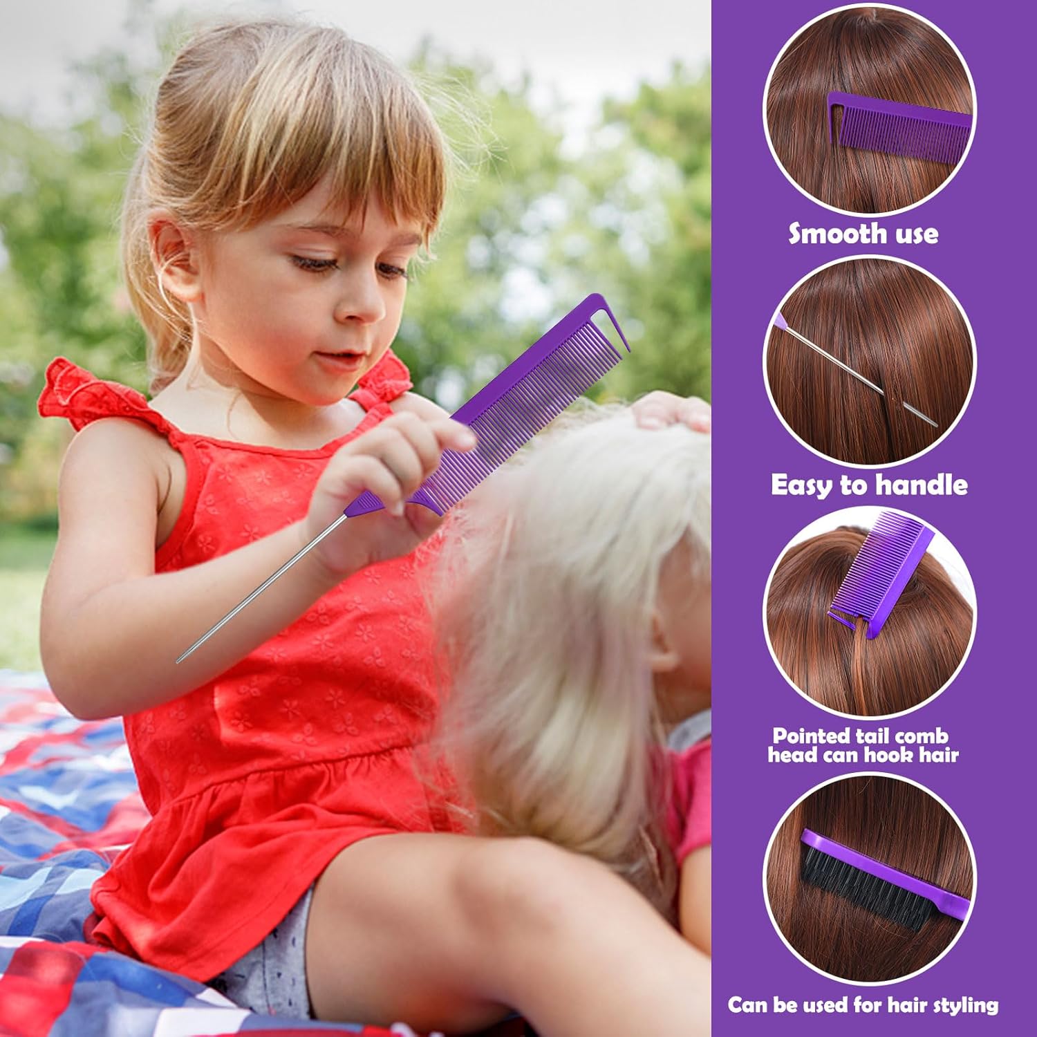 32 Colors Small Hair Rubber Bands with 16 Styling Tools, 2000 Pcs Elas