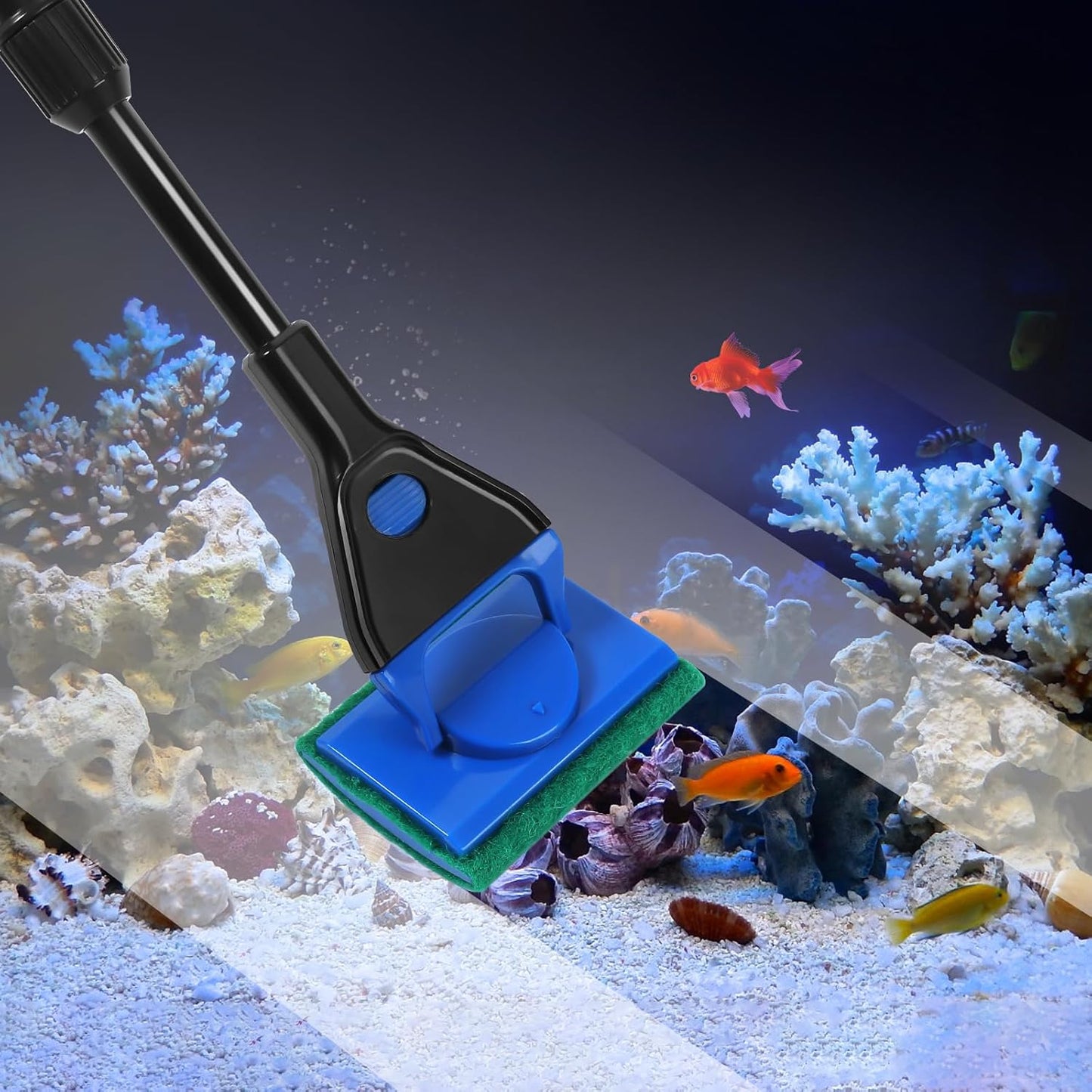 AQUANEAT Aquarium Cleaning Tools, Fish Tank Cleaner Kit with Adjustabl