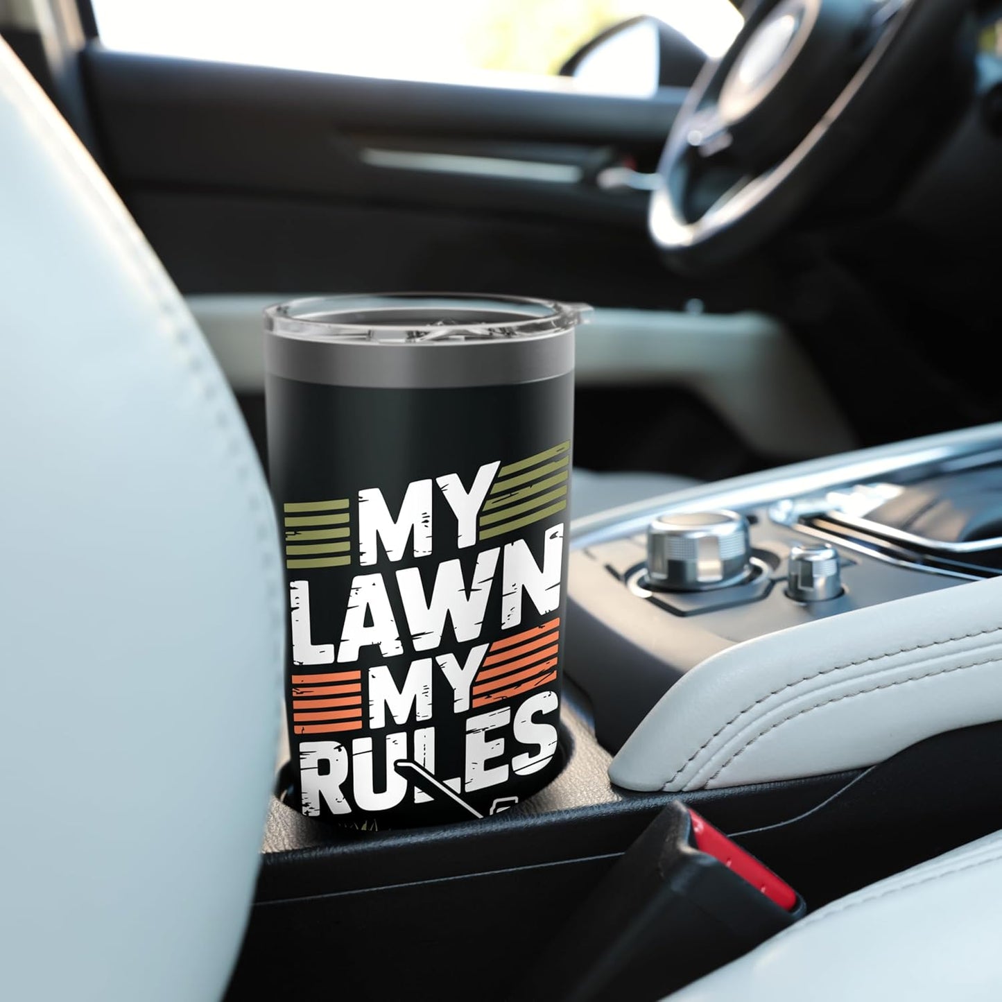 Garden Lawn Striper Lawn Care Mowing Stainless Steel Insulated Tumbler