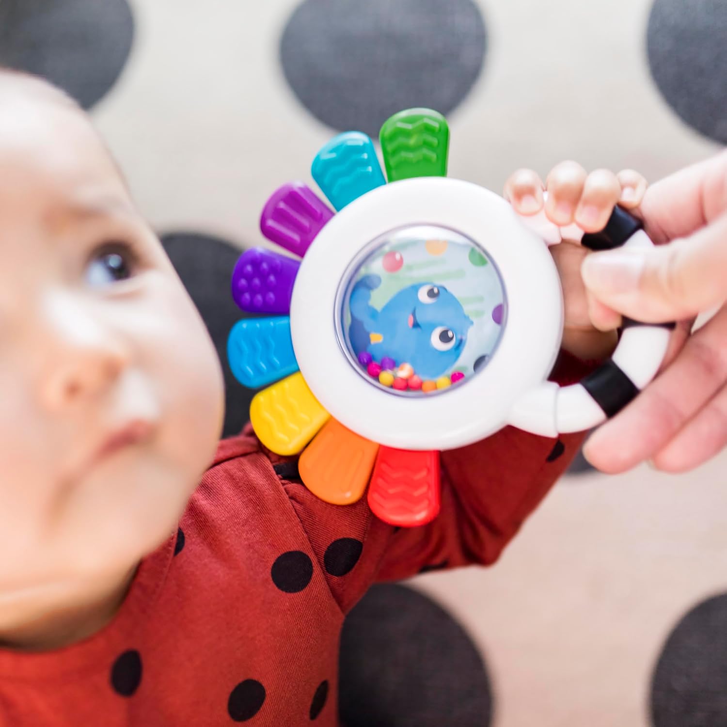 Baby Einstein Outstanding Opus The Octopus Sensory Rattle & Teether Mu