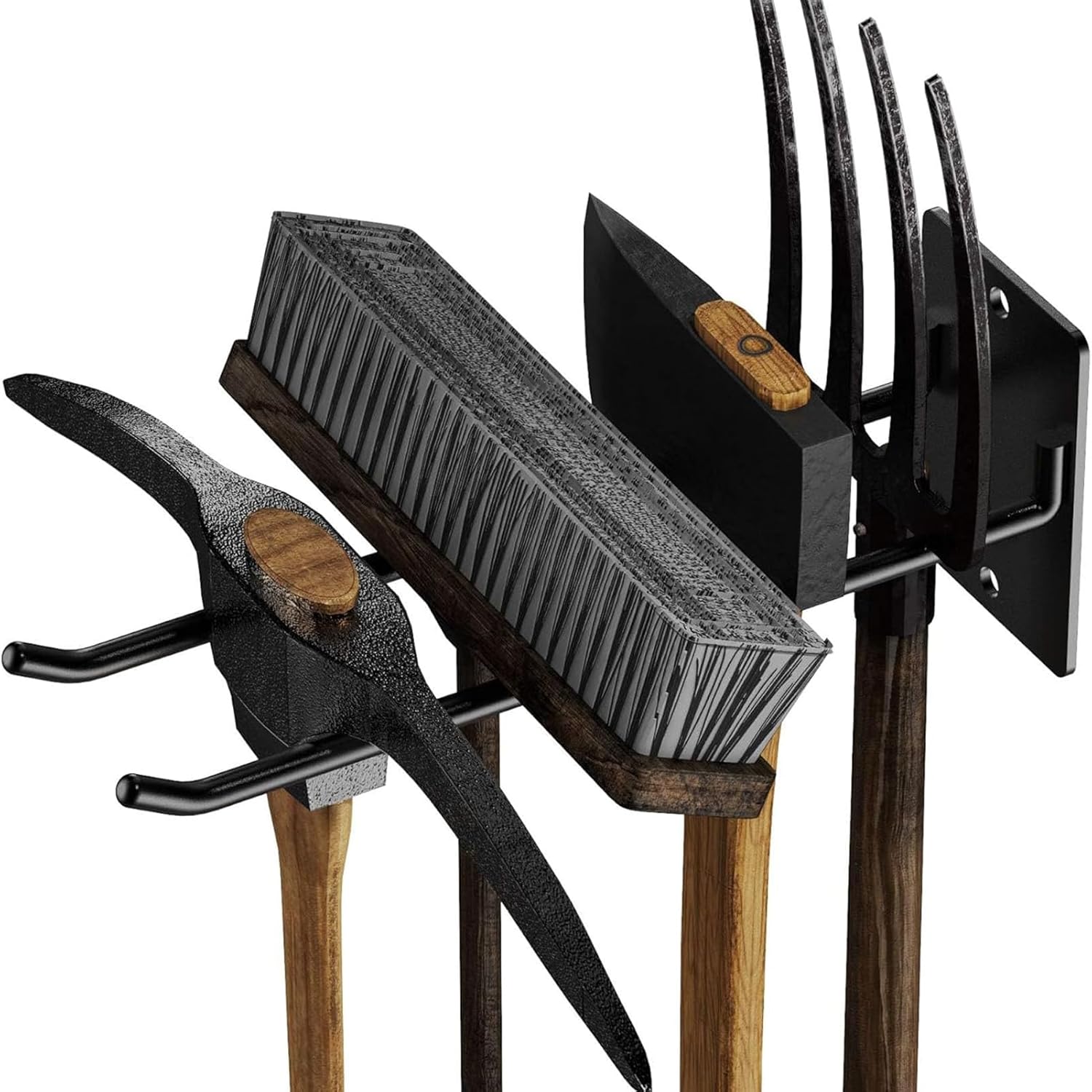 2-Pack Heavy Duty Garage Hooks, 12” Wall Mount Storage Hooks for Chair