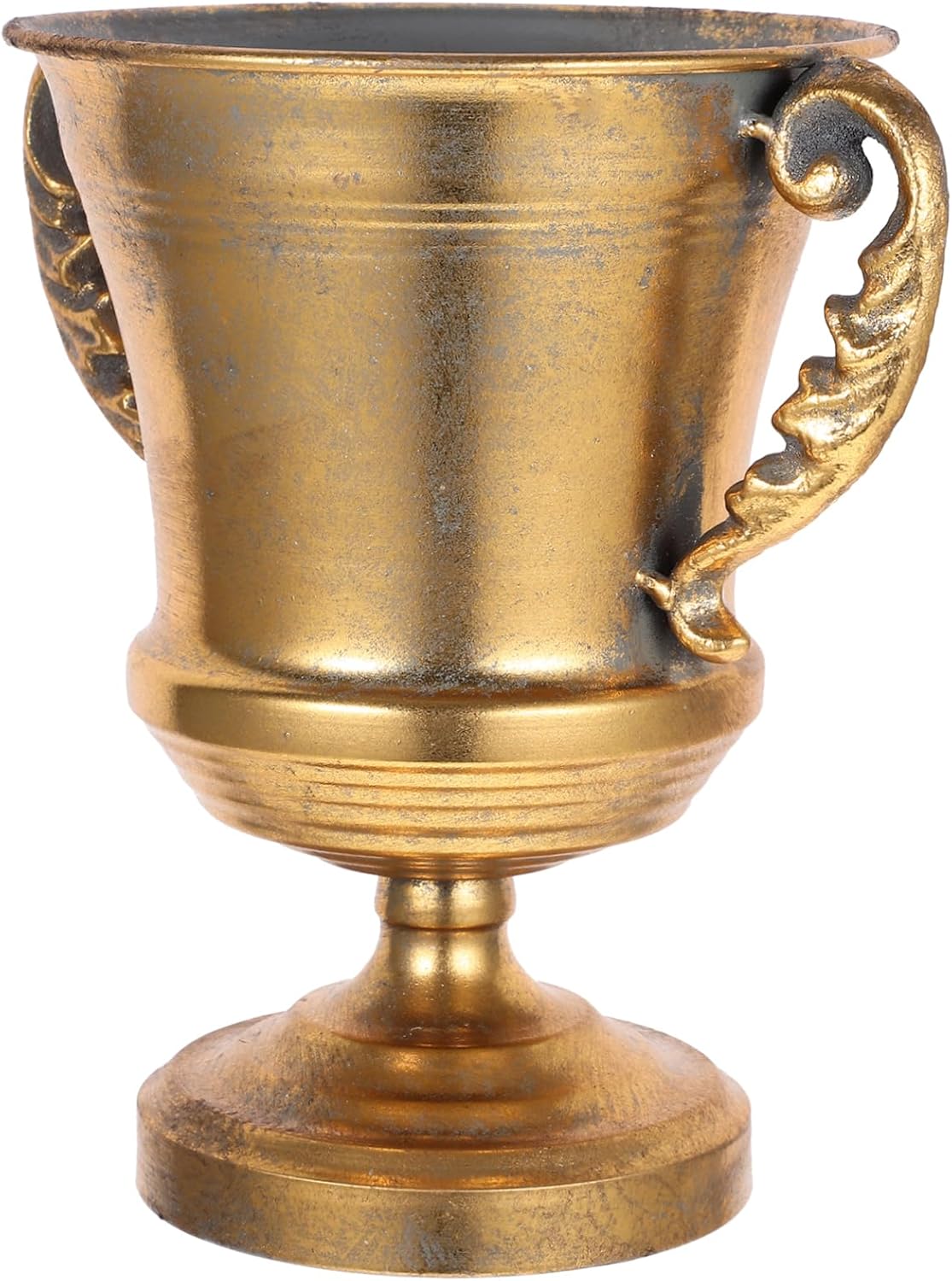 PRETYZOOM 1pc Retro Iron Flowerpot Home Decor Vases Floral Arrangement