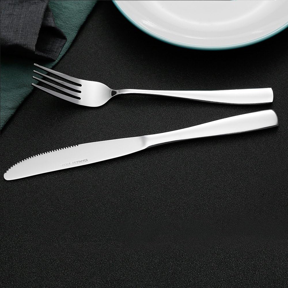 Stainless Steel Dinner Knives Set,12-Piece
