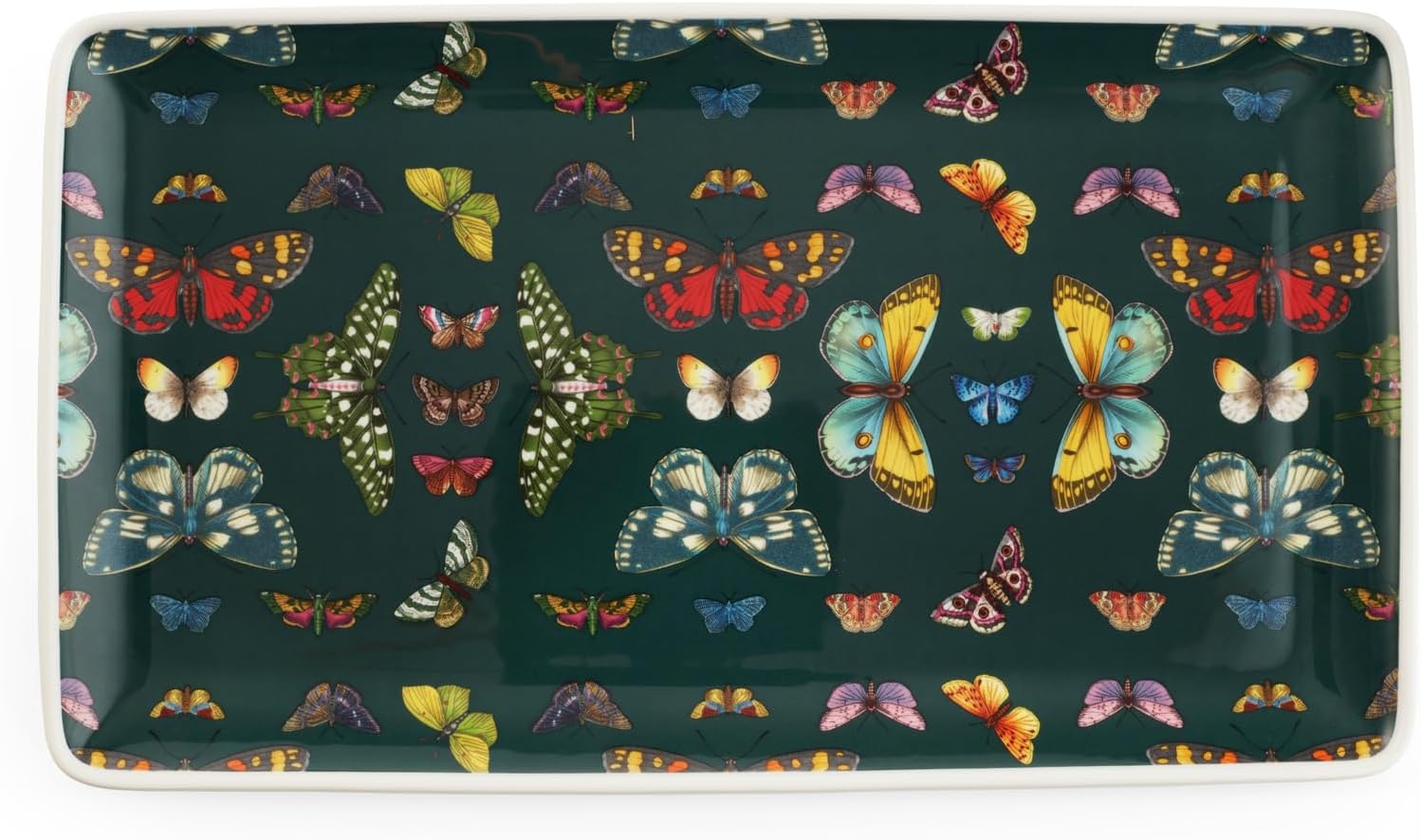 Portmeirion Botanic Garden Harmony Accents Tray (13" x 7.5") - Porcela