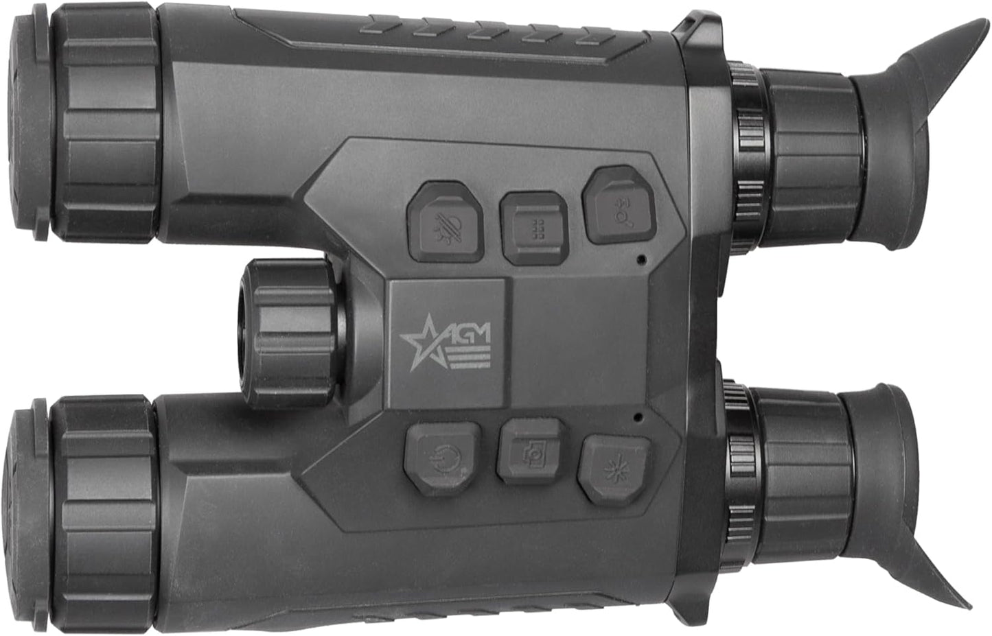AGM Global Vision ObservIR LRF Dual-Spectrum Thermal & Digital Day/Night Vision Binoculars with Built-in Laser Range Finder, 4K Optical Channel, IR Illuminator, LRF, GPS, WiFi, 64GB Storage