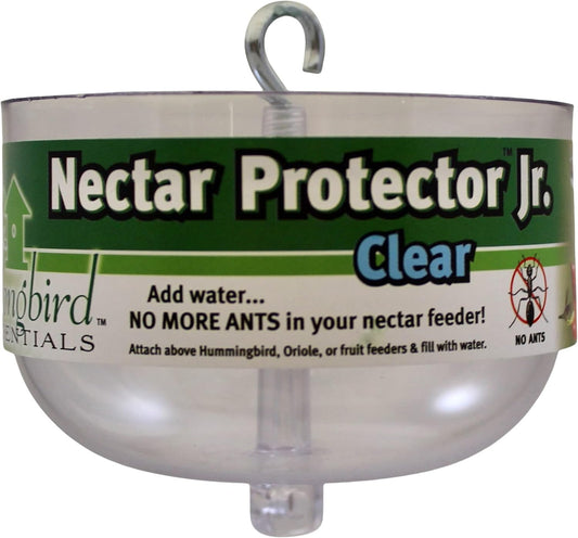 Songbird Essentials Nectar Protector Junior, Bird Feeder Protection, Clear