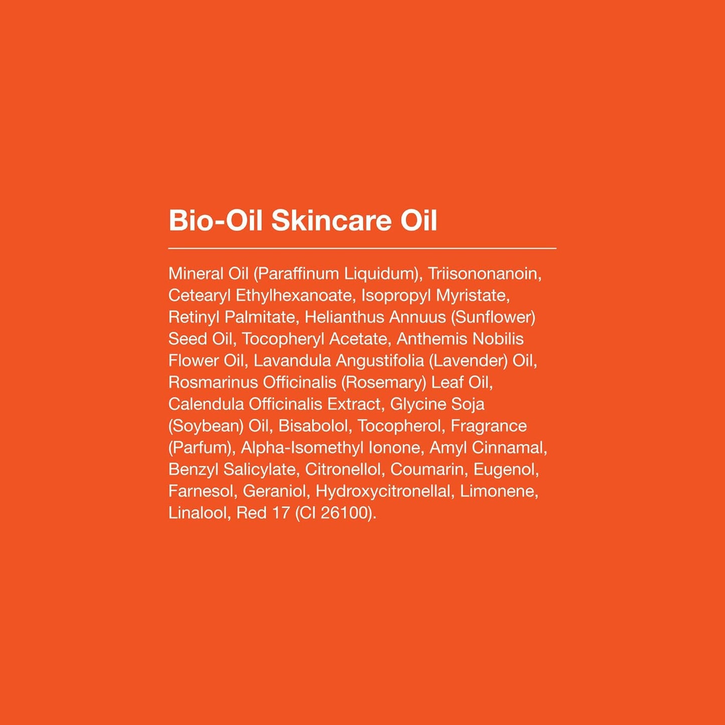 Bio-Oil Skincare Body Oil Serum, Face and Body Moisturizer with Vitami