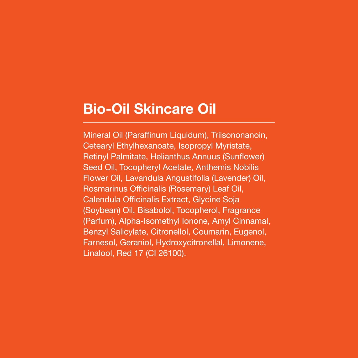 Bio-Oil Skincare Body Oil Serum, Face and Body Moisturizer with Vitami