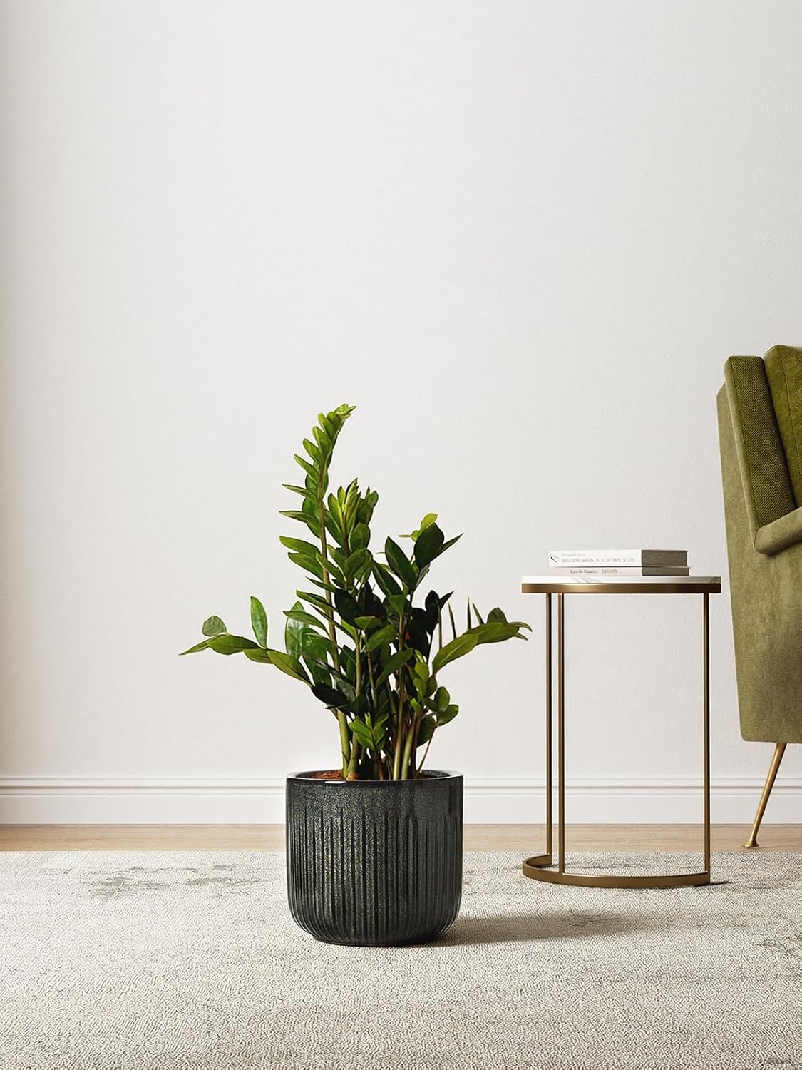 LE TAUCI Ceramic Pots for Plants, 8.3/7/6 Inch Indoor Planters with Dr