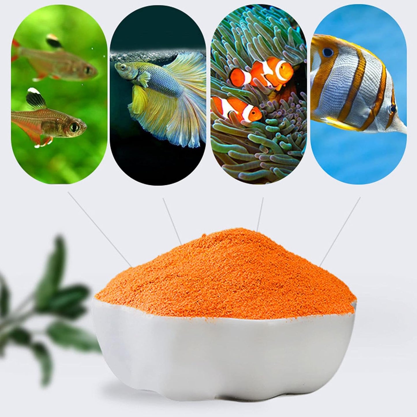 60G Brine Shrimp Shelling Eggfood Aquarium Hatching Tropic Fish Food f