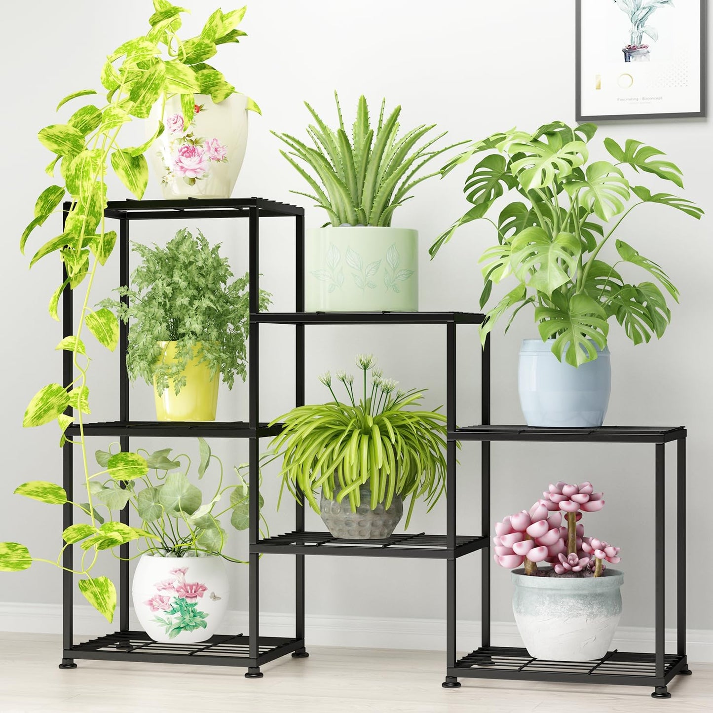 Metal Plant Stand Indoor Metal Plant Stands Outdoor Tiered Plant Shelf