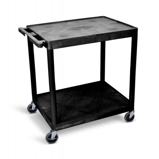 FSE 373-TC22-B Large Flat Shelf Cart - Two Shelves