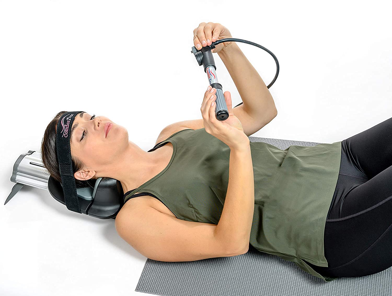 ComforTrac-Deluxe Home Cervical Traction Kit 2.0, Neck Therapy, Discom